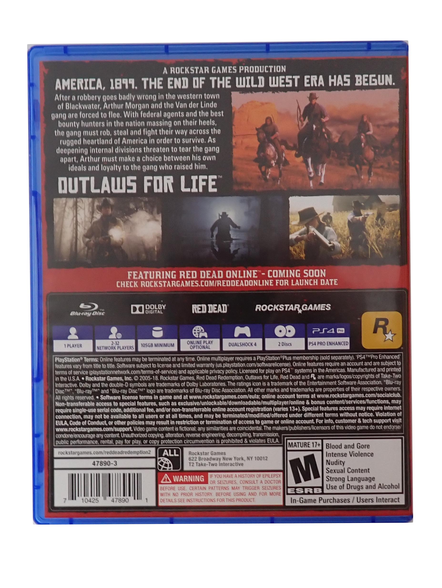 Red Dead Redemption II - PS4