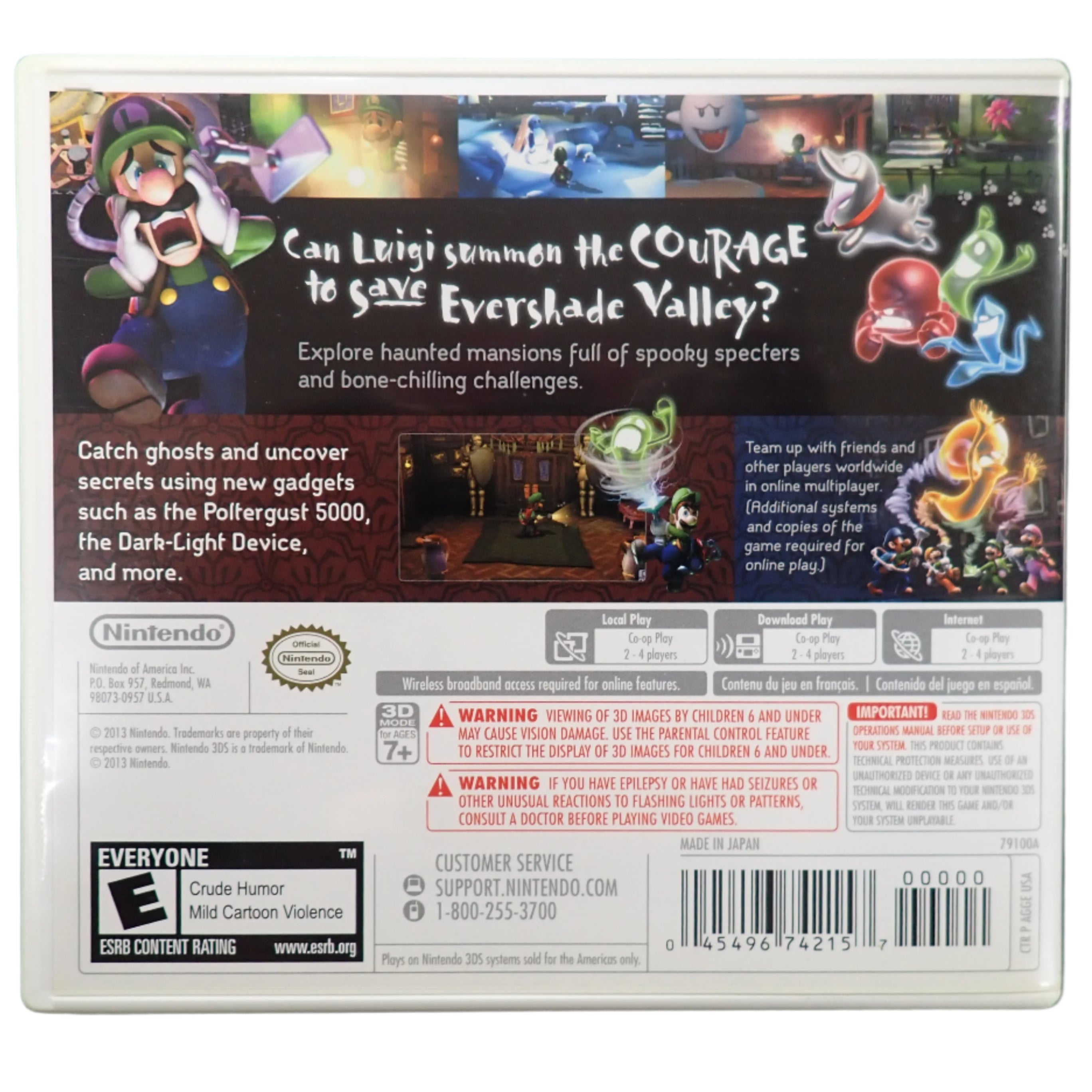 Luigi's Mansion: Dark Moon - 3DS