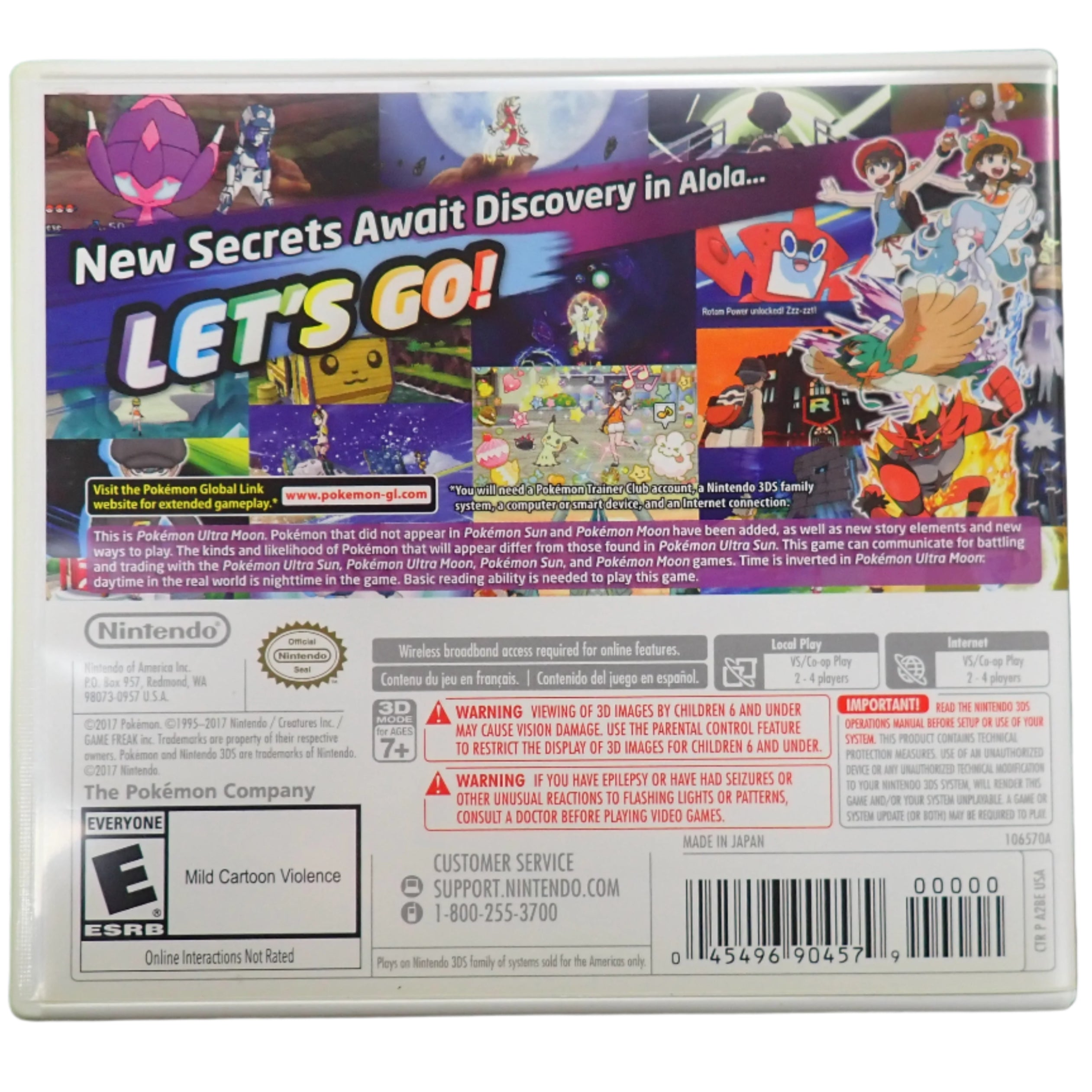 Pokémon Ultra Moon - 3DS