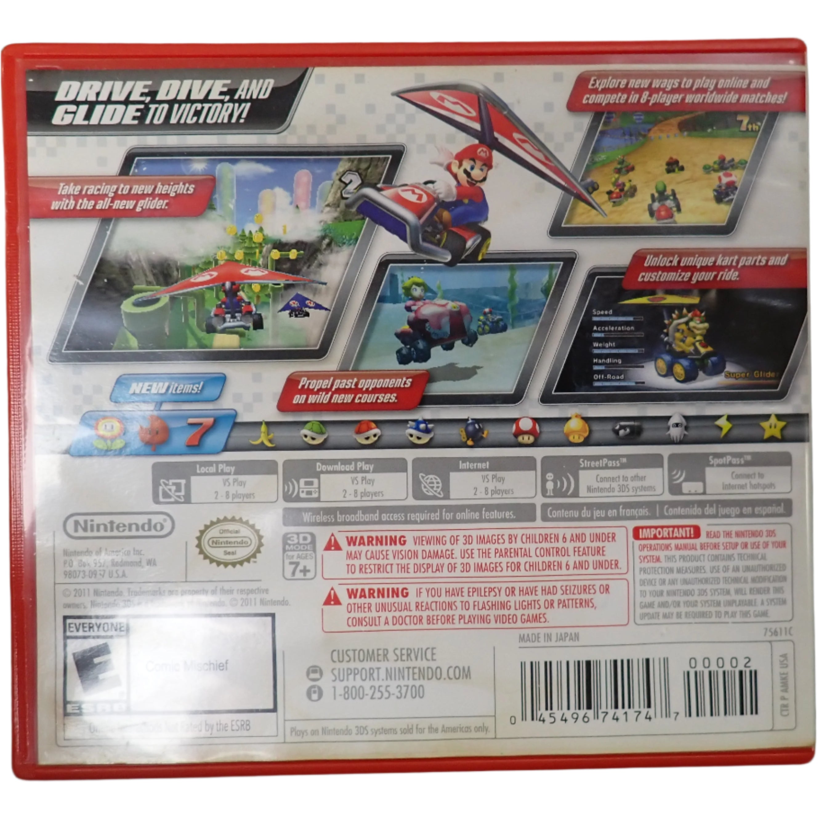 Mario Kart 7 - 3DS