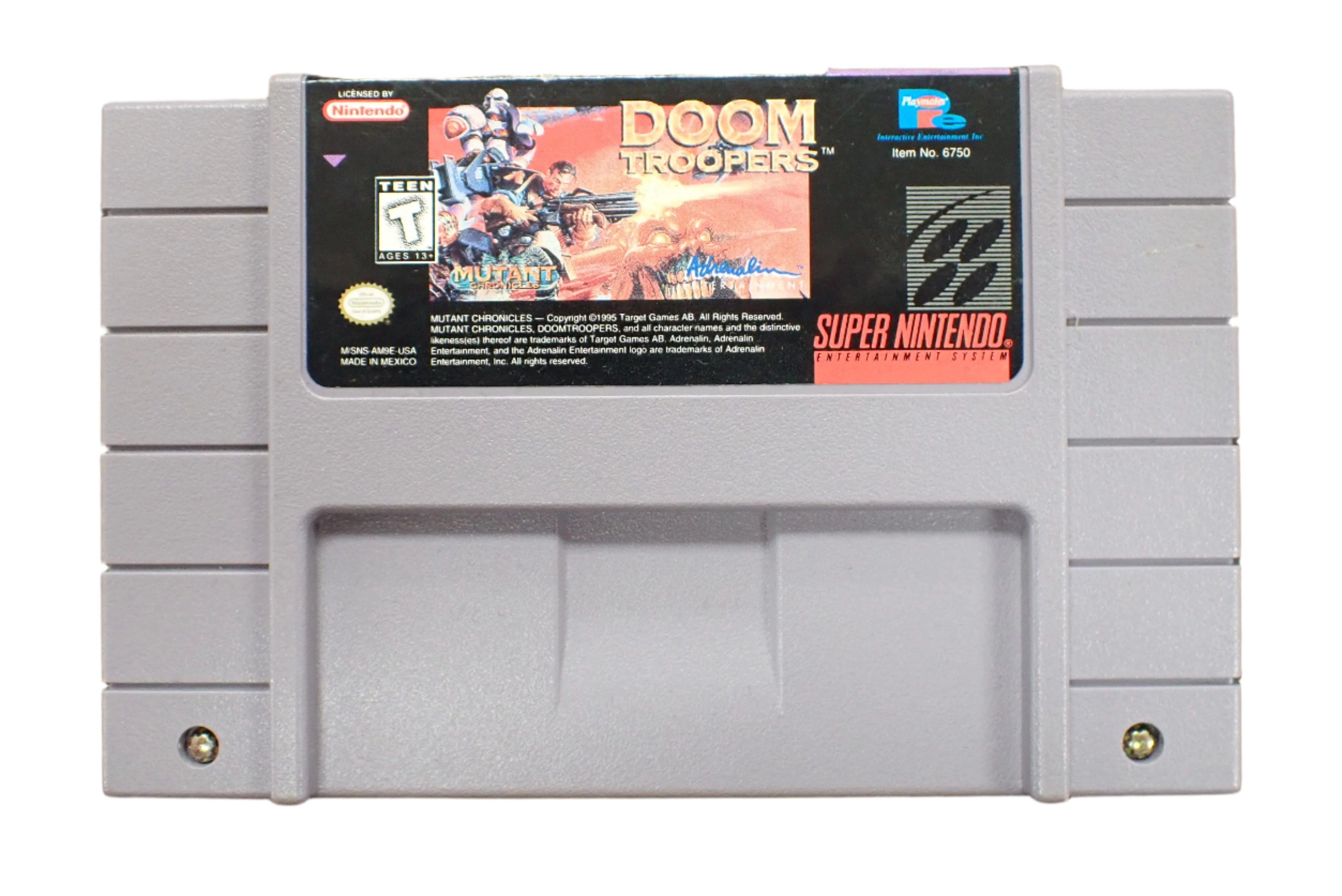 Mutant Chronicles Doomtroopers - SNES