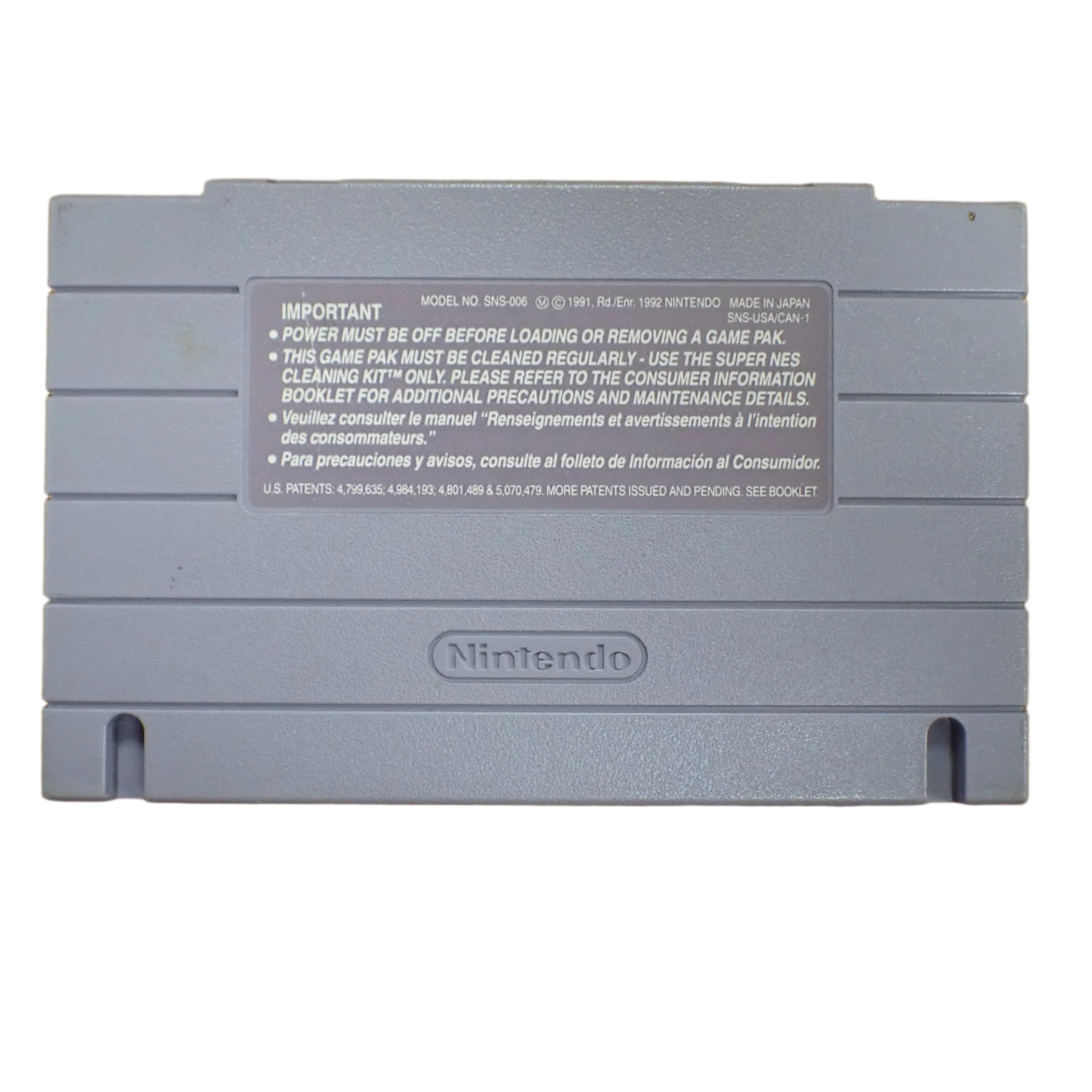 NHL Stanley Cup - SNES
