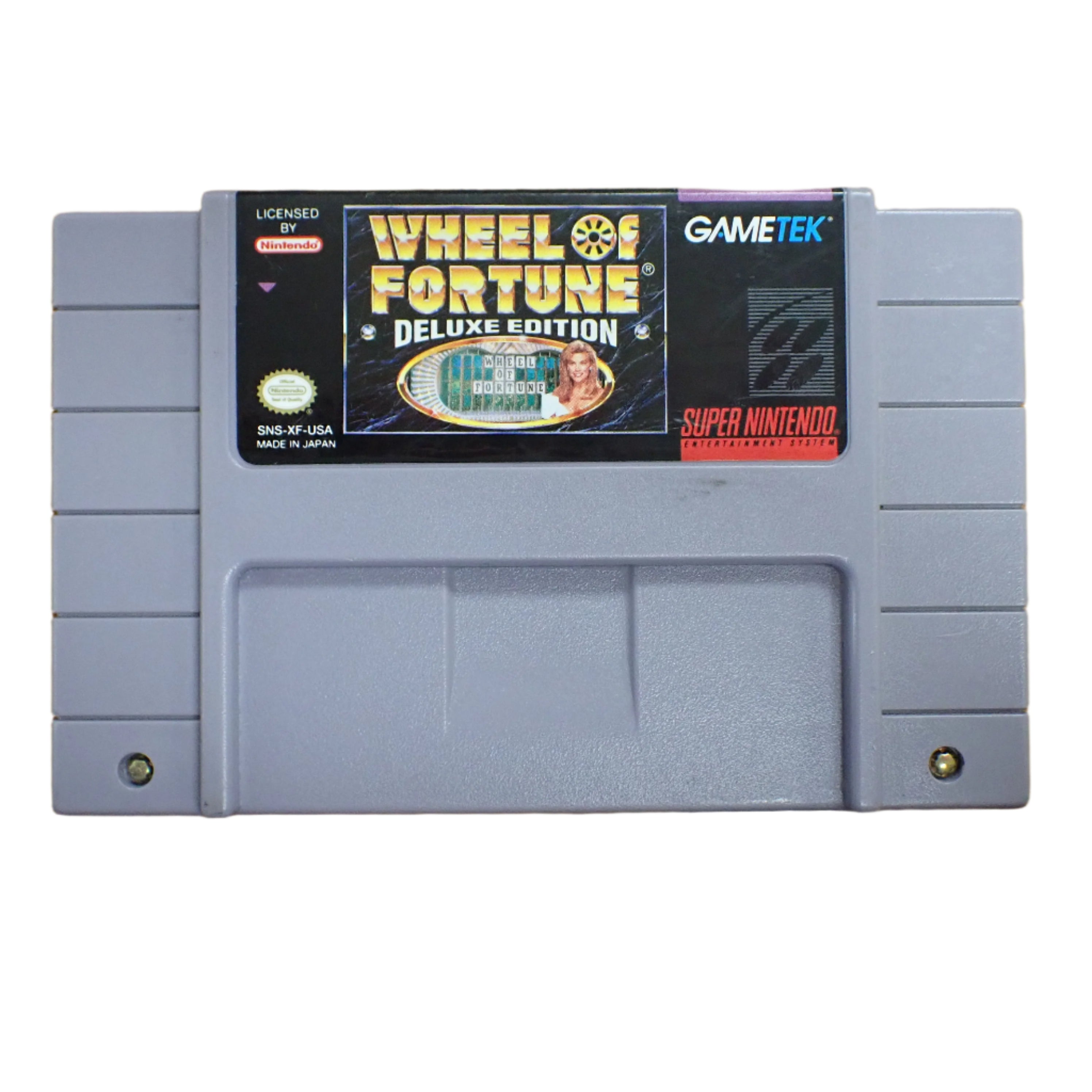 Wheel of Fortune Deluxe Edition - SNES