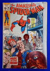 Amazing Spider-Man #99 (1971) - GD+/VG (2.5-3.0) - Johnny Carson & Ed McMahon App.