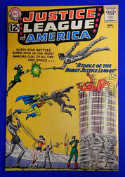 JLA #13 (1962) - FN/FN+ (6.0-6.5) - Silver Age Issue