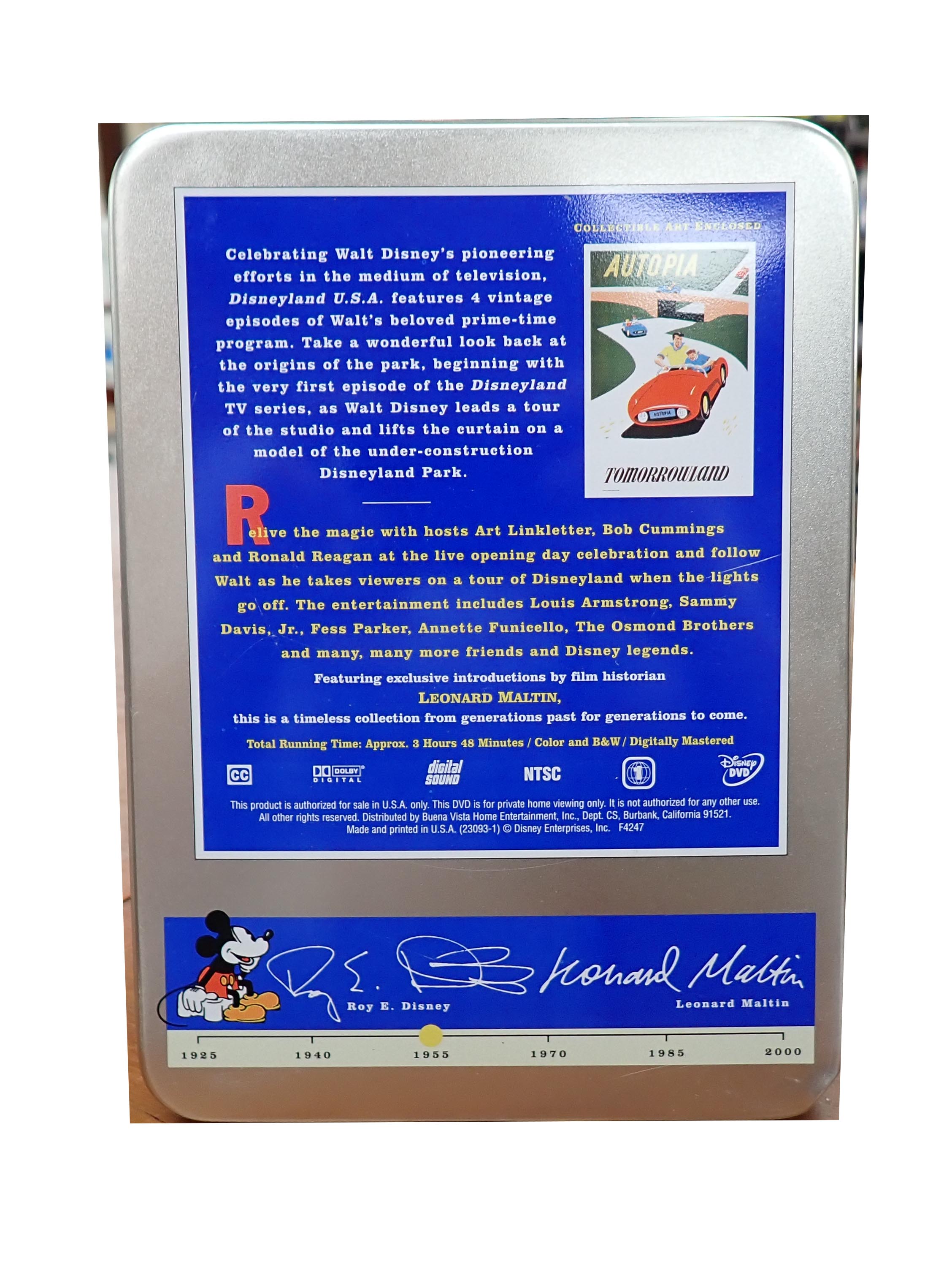 Walt Disney Treasures: Disneyland USA - [DVD]