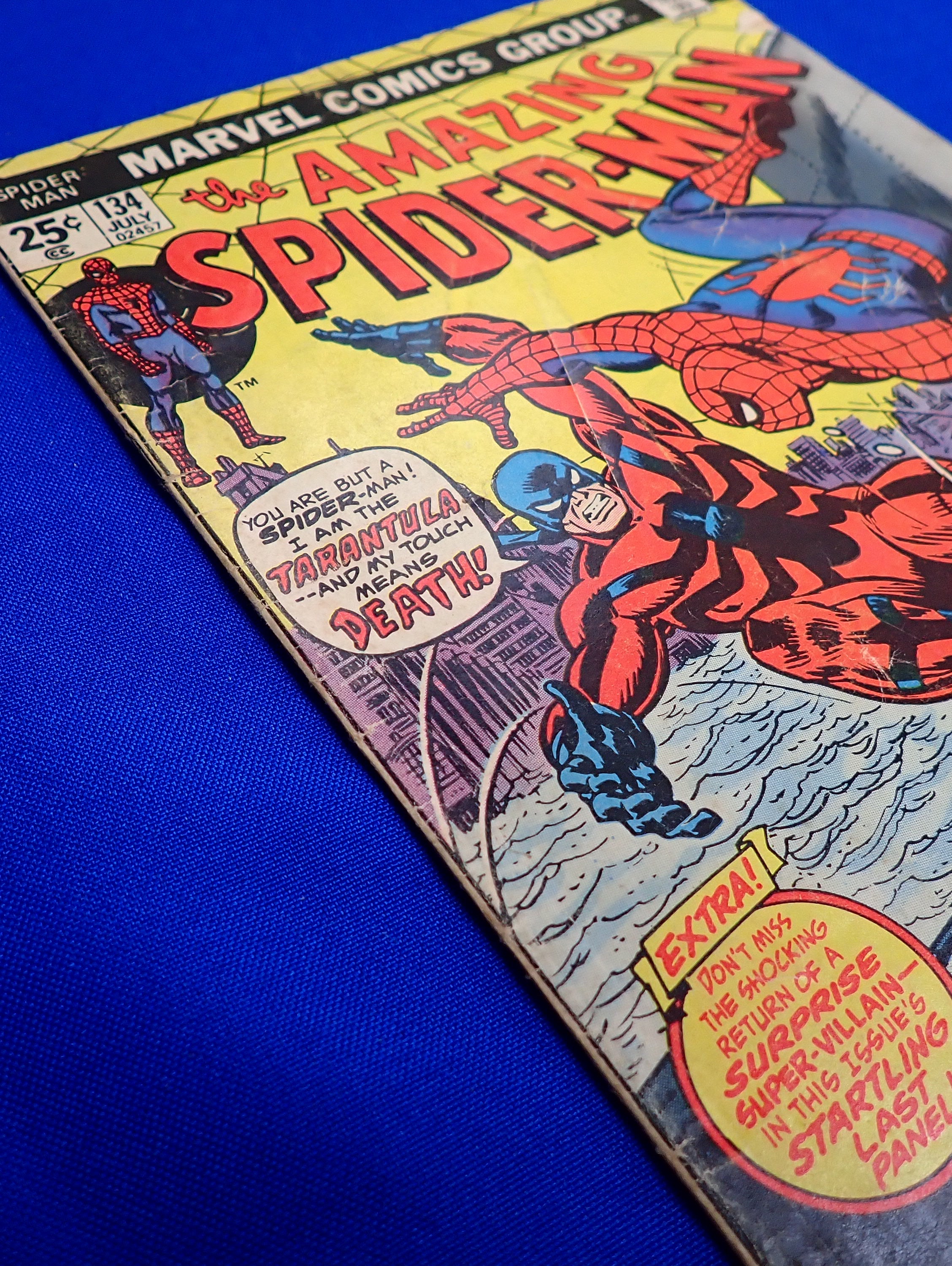 Amazing Spider-Man #134 (1974) - GD/VG (3.0) - 1st App. Tarantula & 2nd Punisher