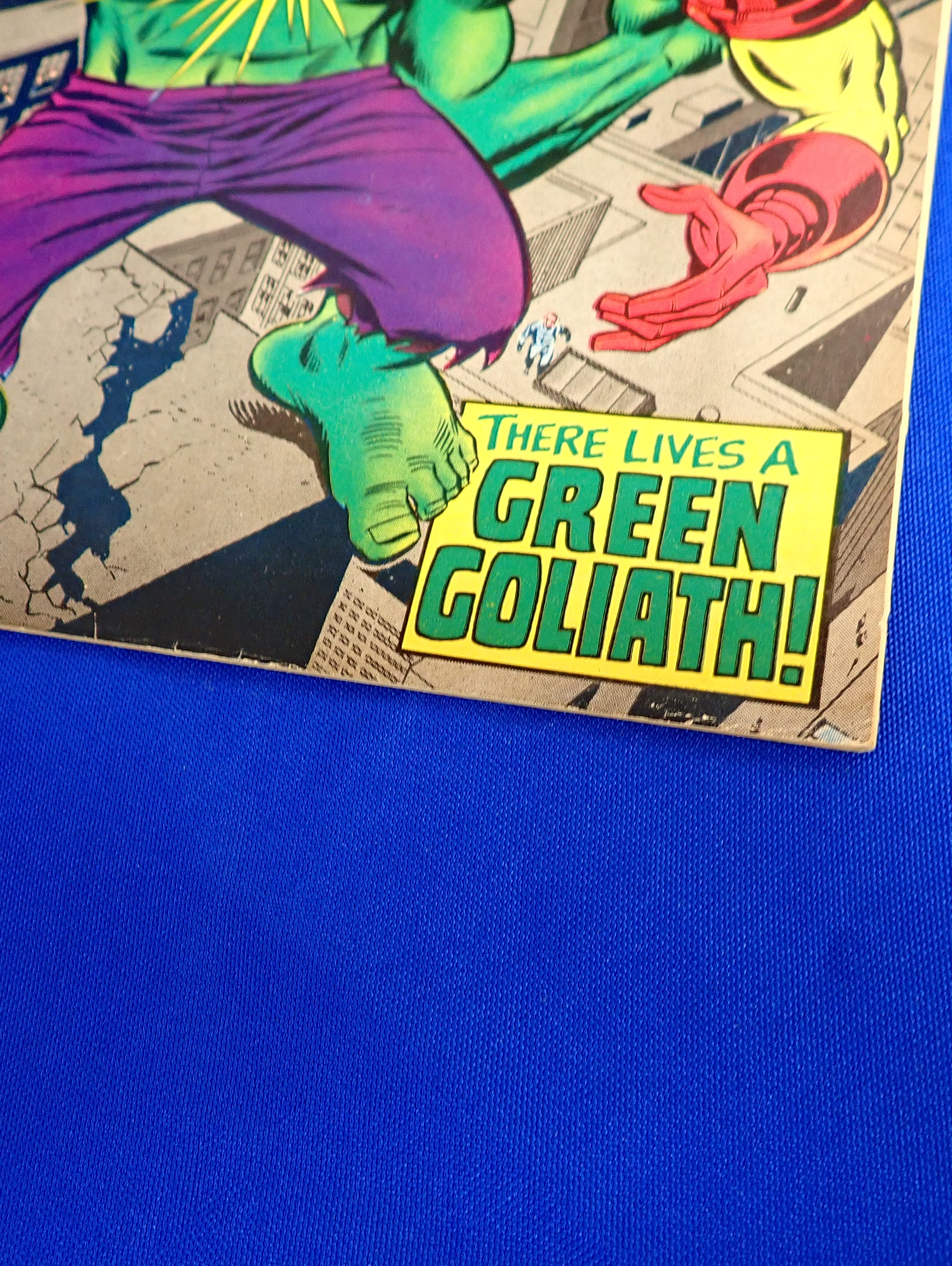 Iron Man #9 (1969) - FN (6.0) - Iron Man vs. Hulk (Android)