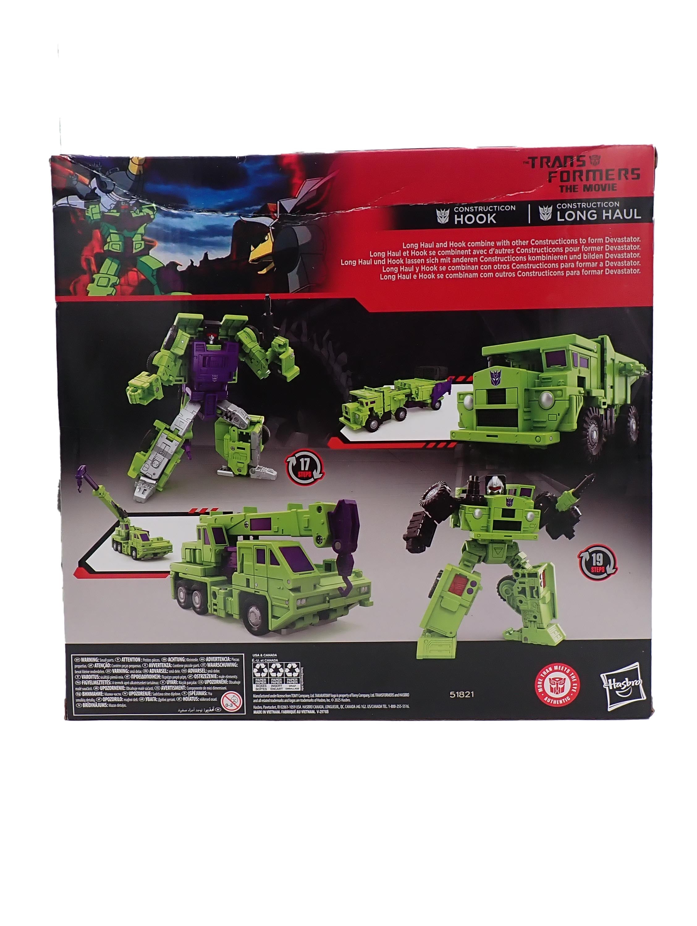 Hook & Long Haul - Transformers Studio Series [Pre-Owned]