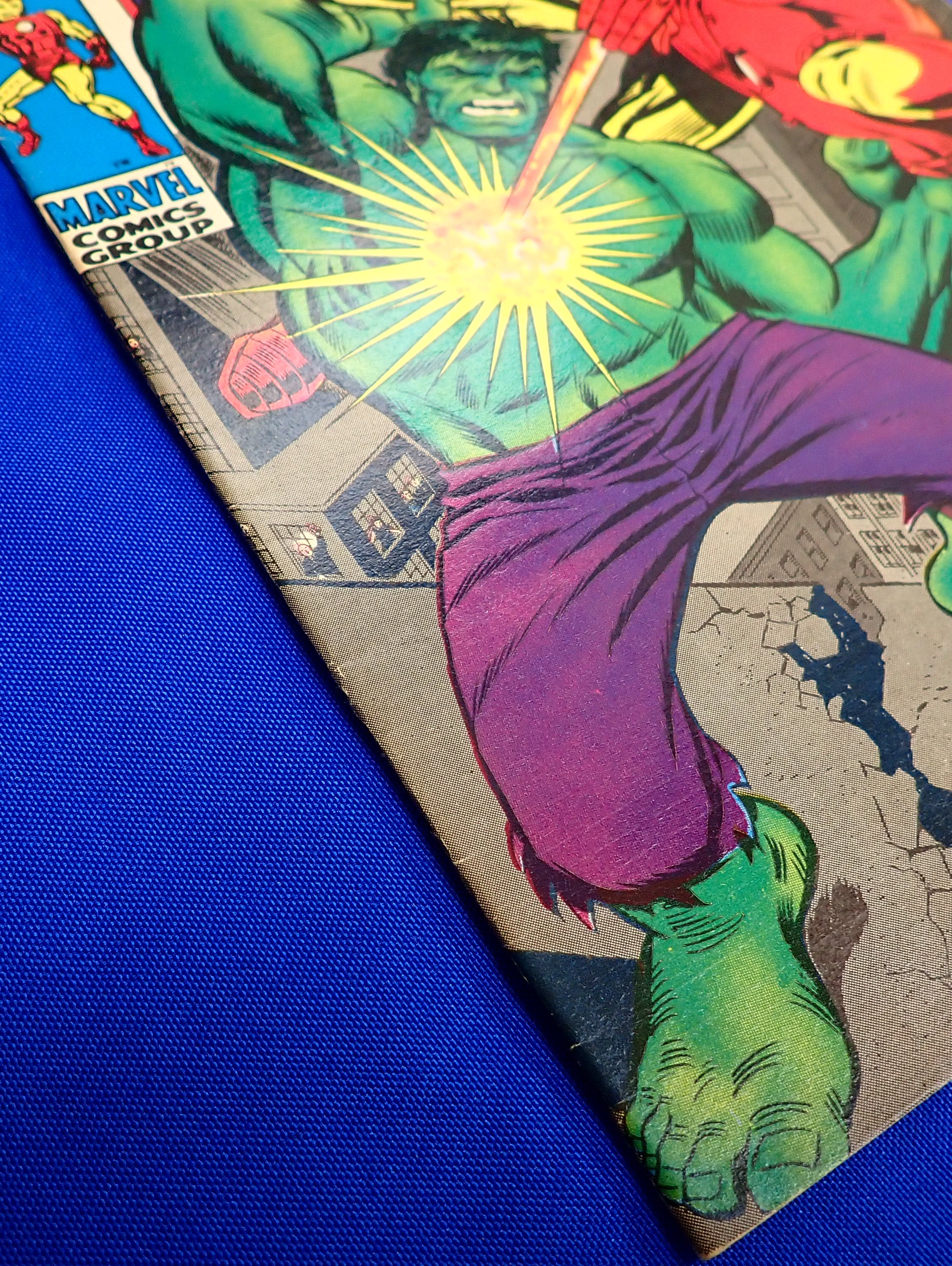 Iron Man #9 (1969) - FN (6.0) - Iron Man vs. Hulk (Android)
