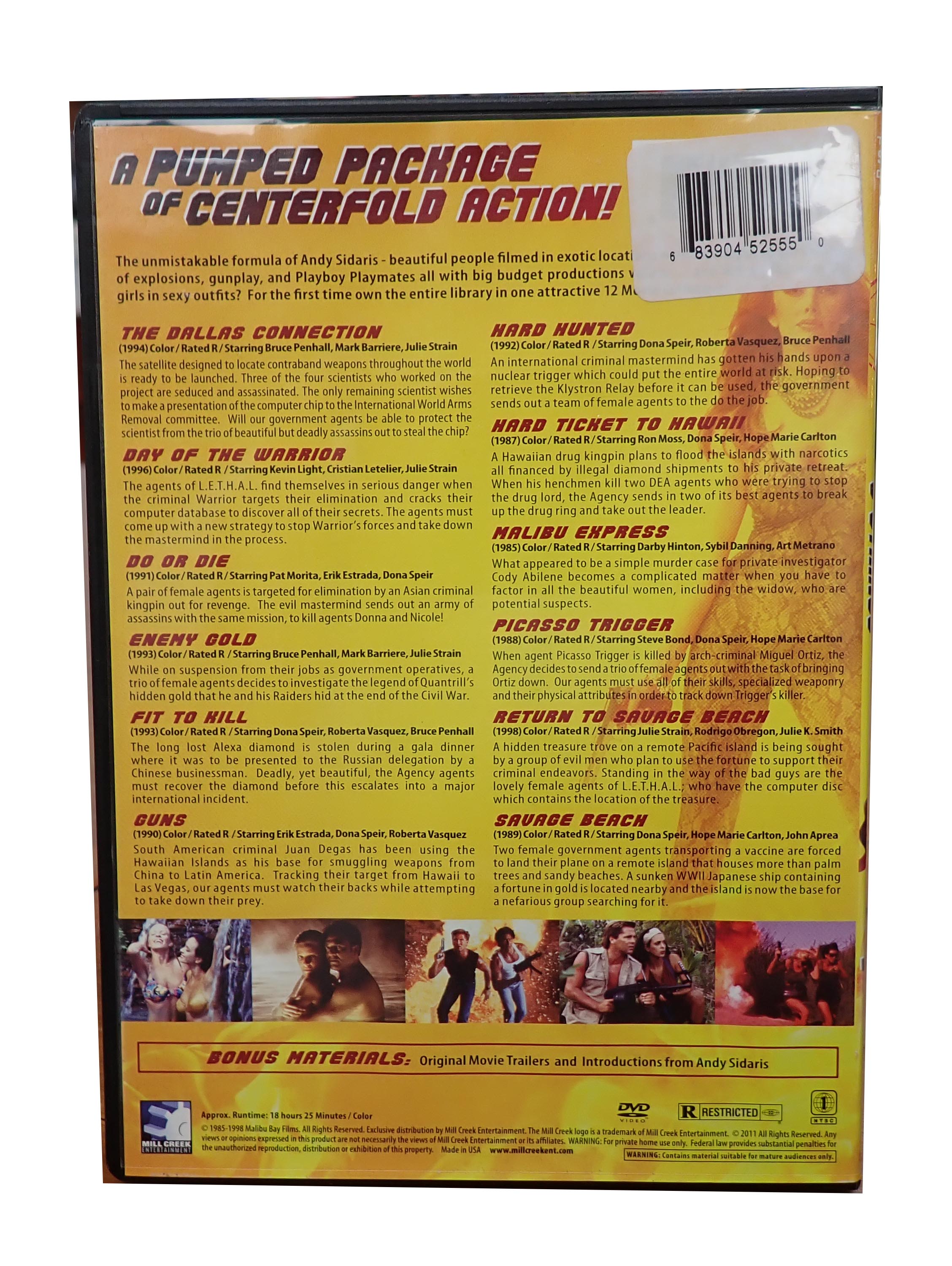 Girls, Guns, and G-Strings: 12 Film Set - [DVD]