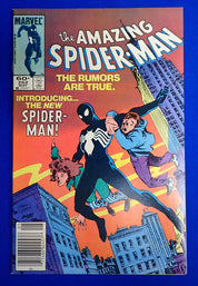 Amazing Spider-Man #252 (1984) - VF+/NM (8.5-9.0) - 1st App. Black Costume