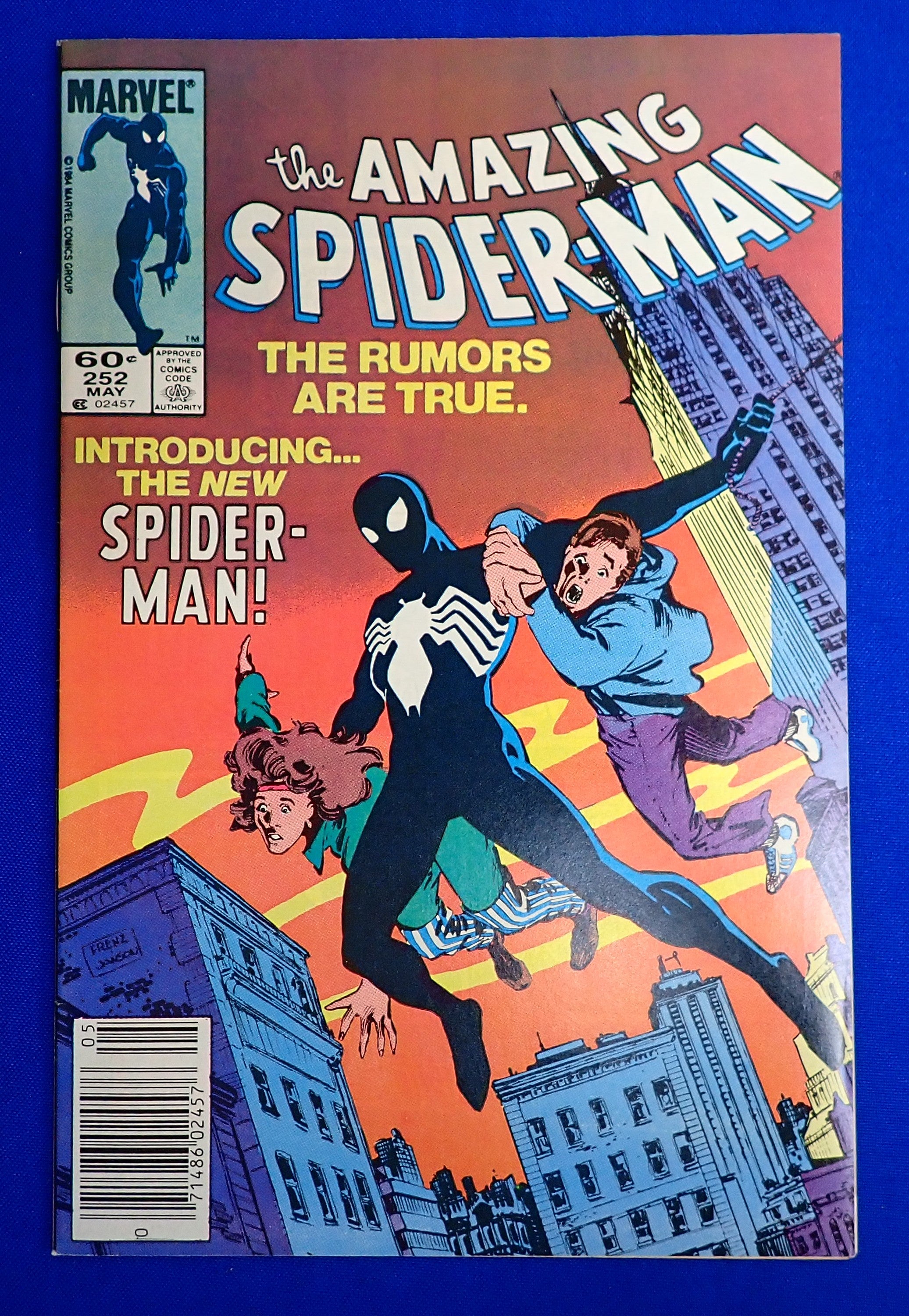 Amazing Spider-Man #252 (1984) - VF+/NM (8.5-9.0) - 1st App. Black Costume