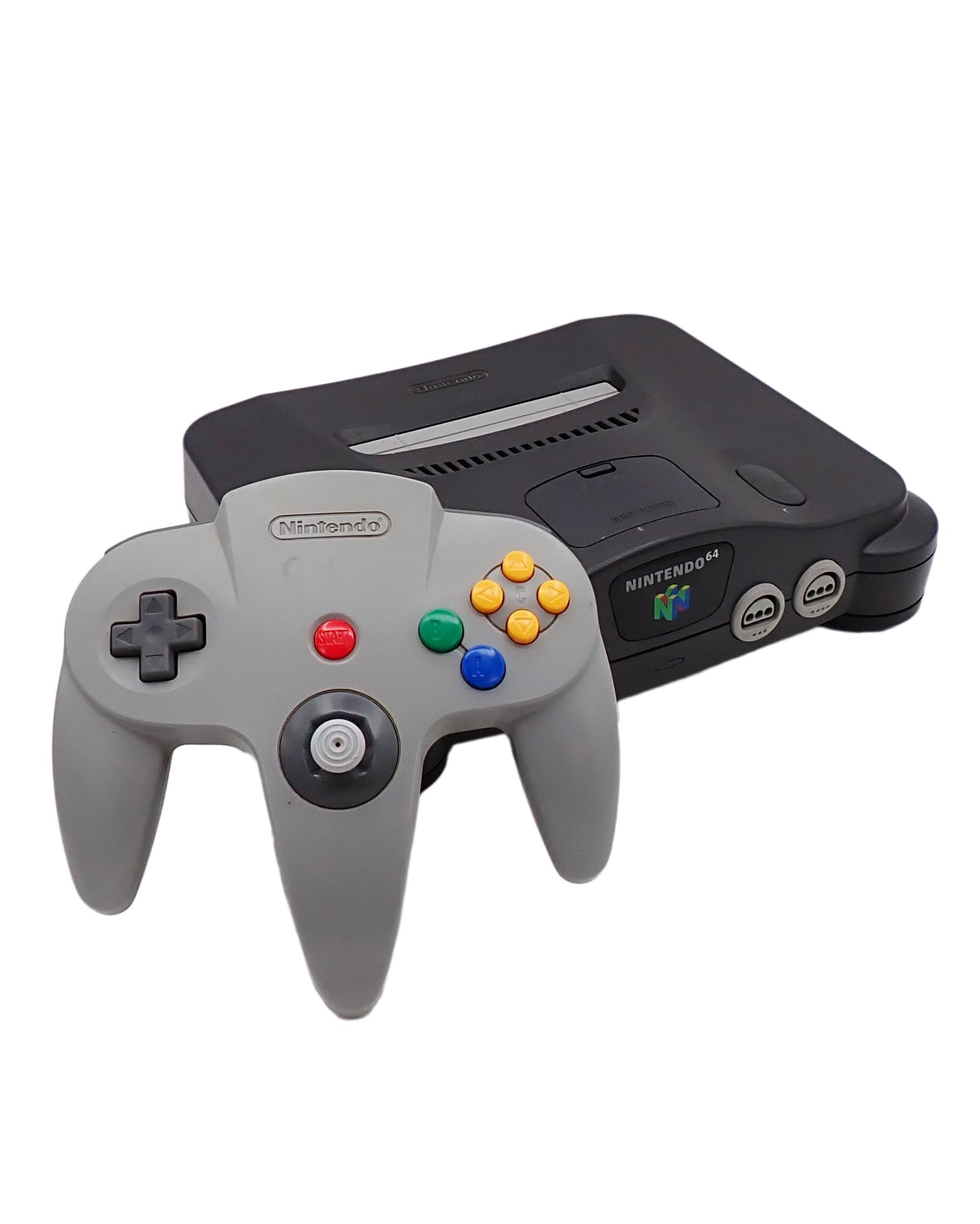 Nintendo 64 System N64 Console - Charcoal Grey