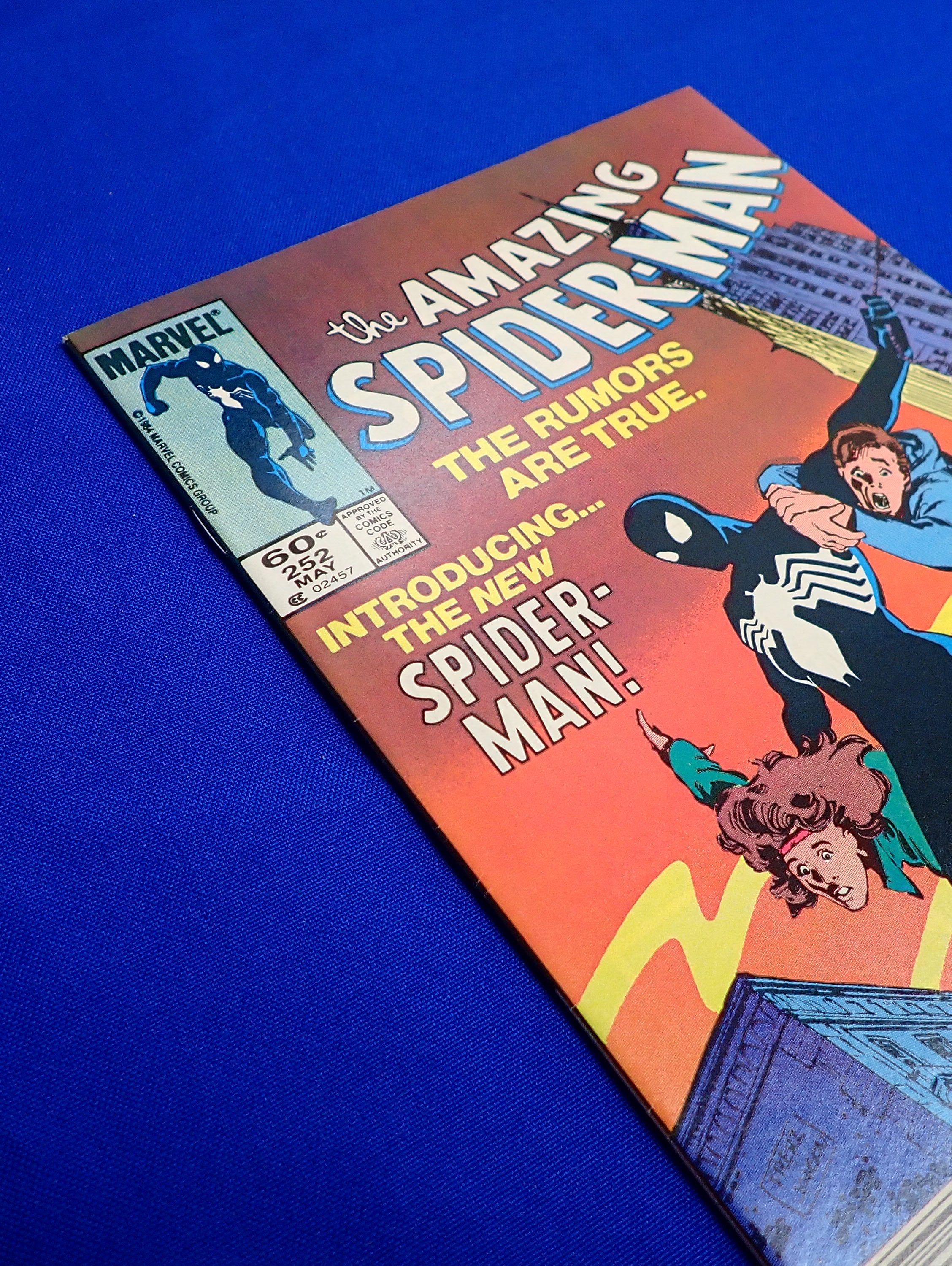 Amazing Spider-Man #252 (1984) - VF+/NM (8.5-9.0) - 1st App. Black Costume