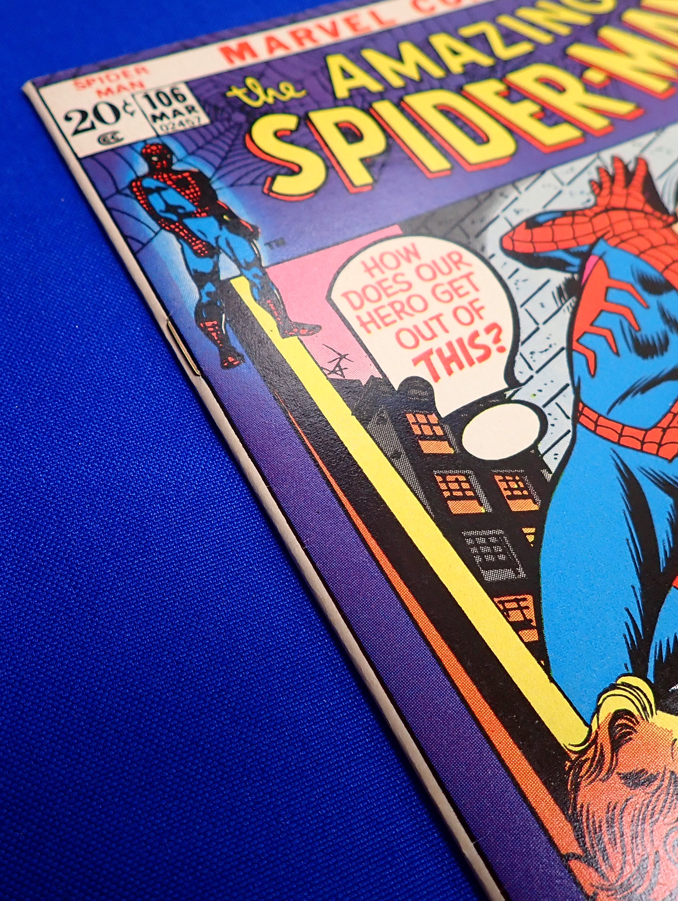 Amazing Spider-Man #106 (1972) - VF/VF+ (8.0-8.5) - Bronze Age Issue
