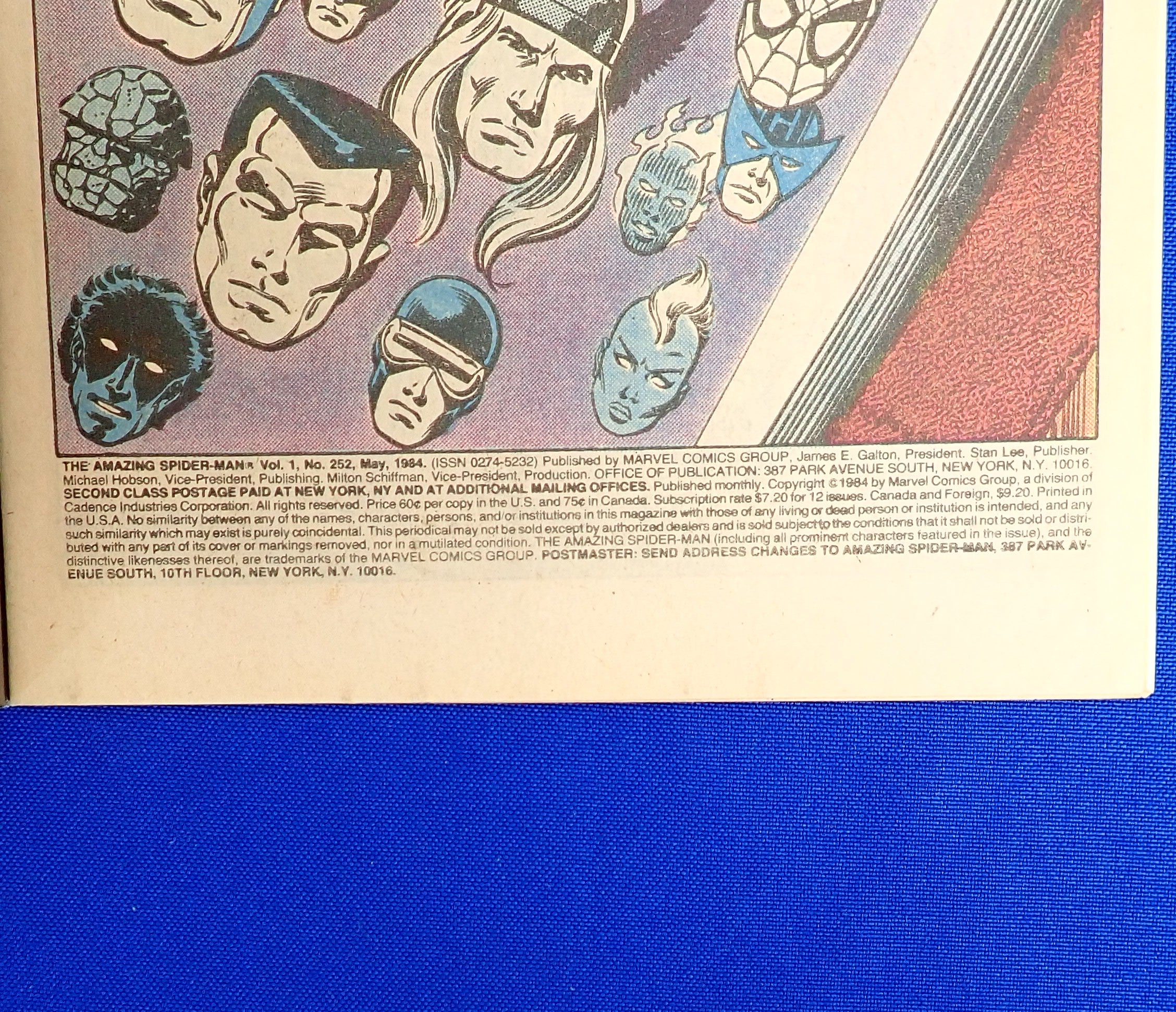 Amazing Spider-Man #252 (1984) - VF+/NM (8.5-9.0) - 1st App. Black Costume