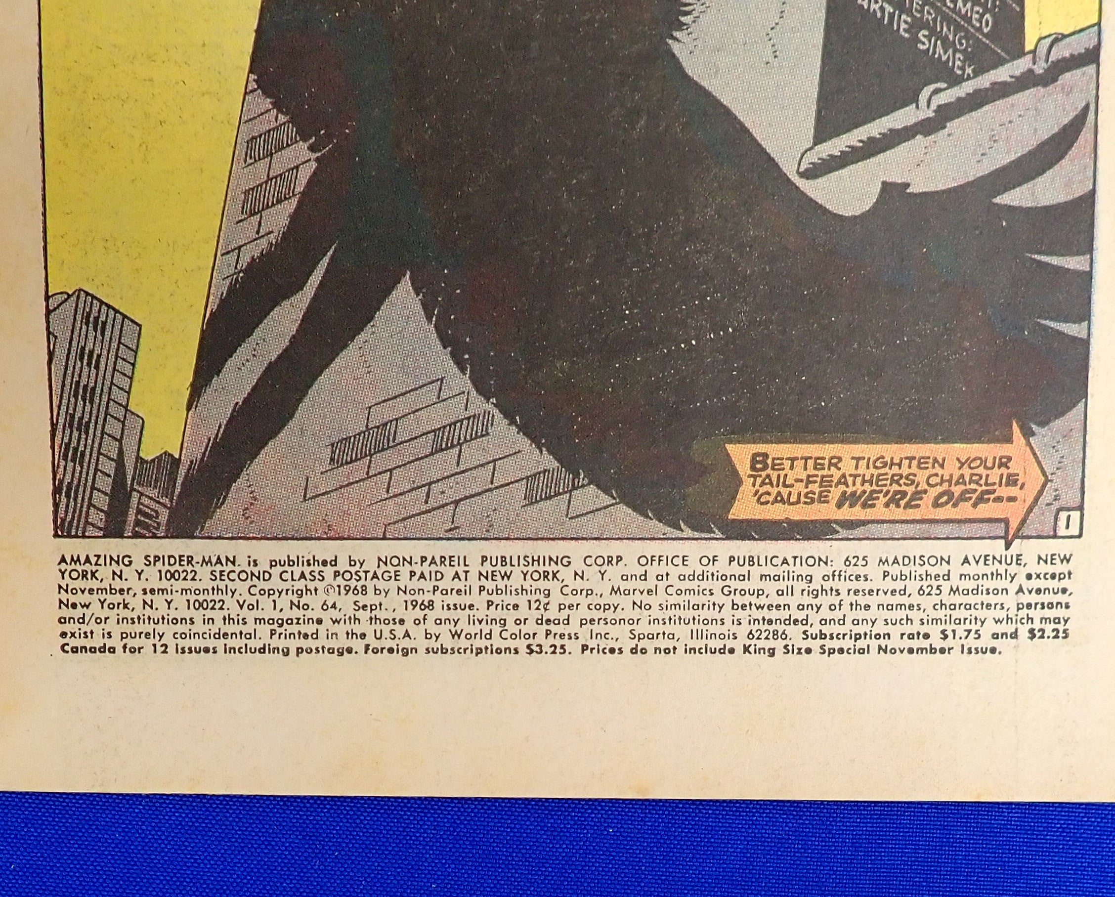 Amazing Spider-Man #64 (1968) - VG- (3.5) - Silver Age Issue