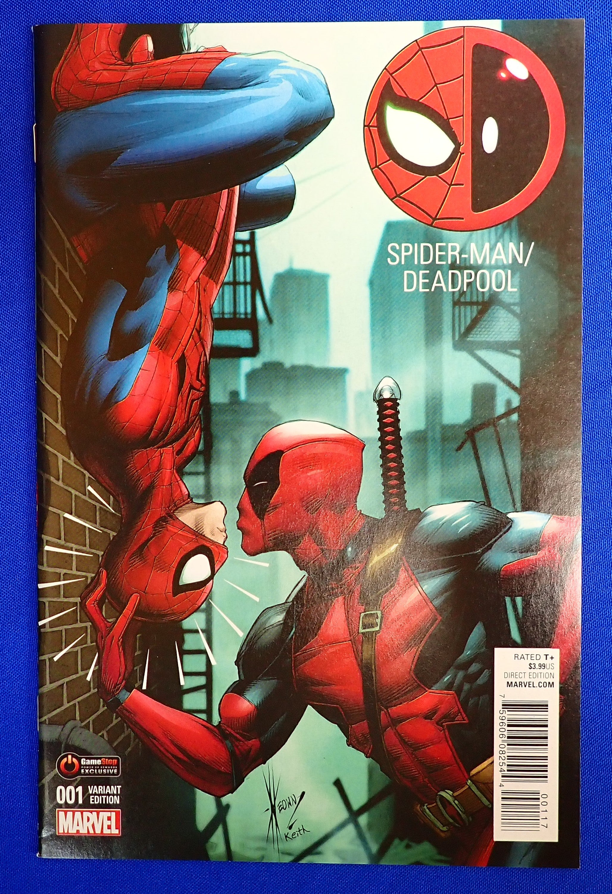 Spider-Man/Deadpool #1 (2016) - VF/NM- (9.0-9.2) - Rare Gamestop Exclusive Cover