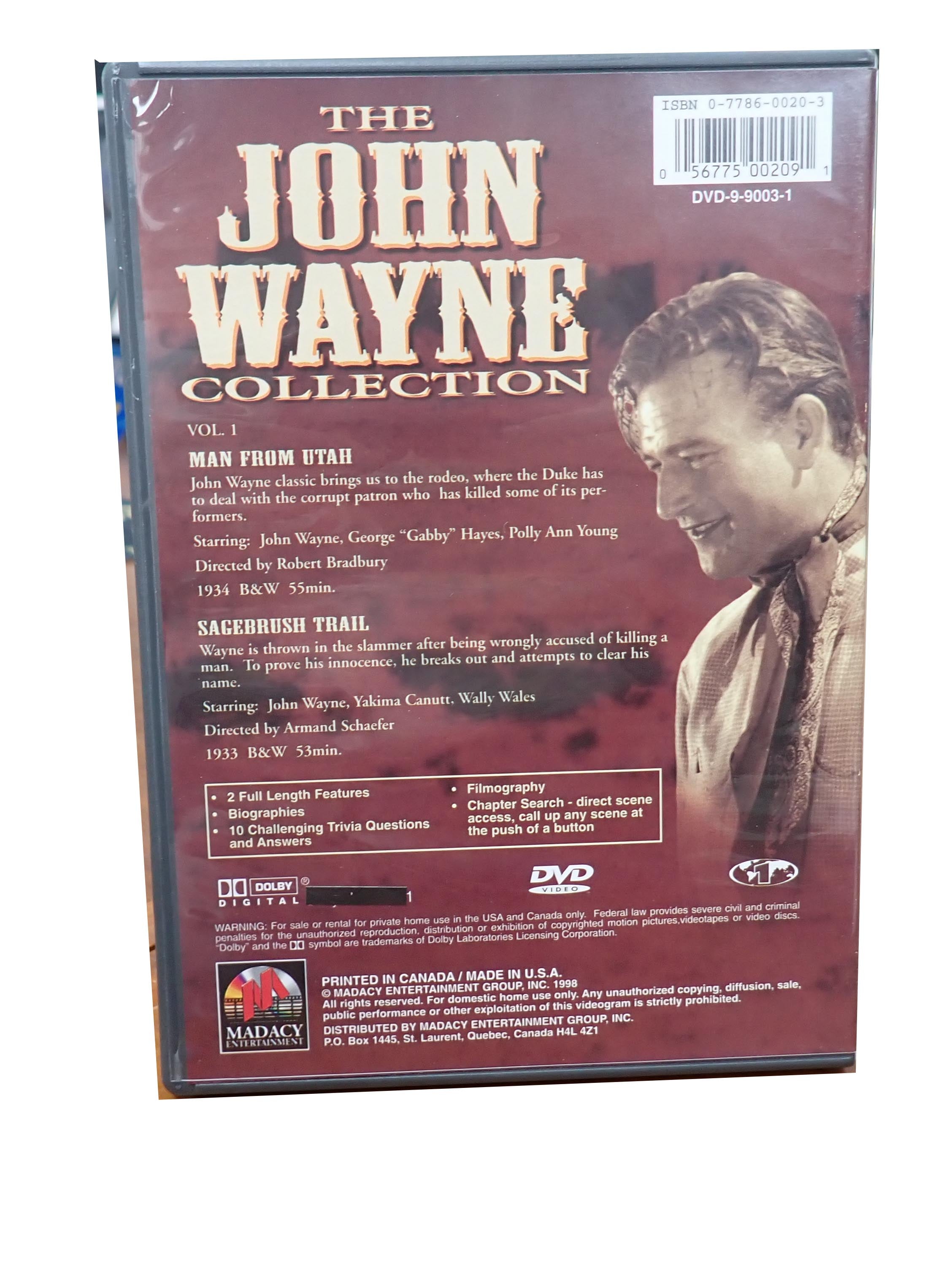 The John Wayne Collection 5 Pack - [DVD]