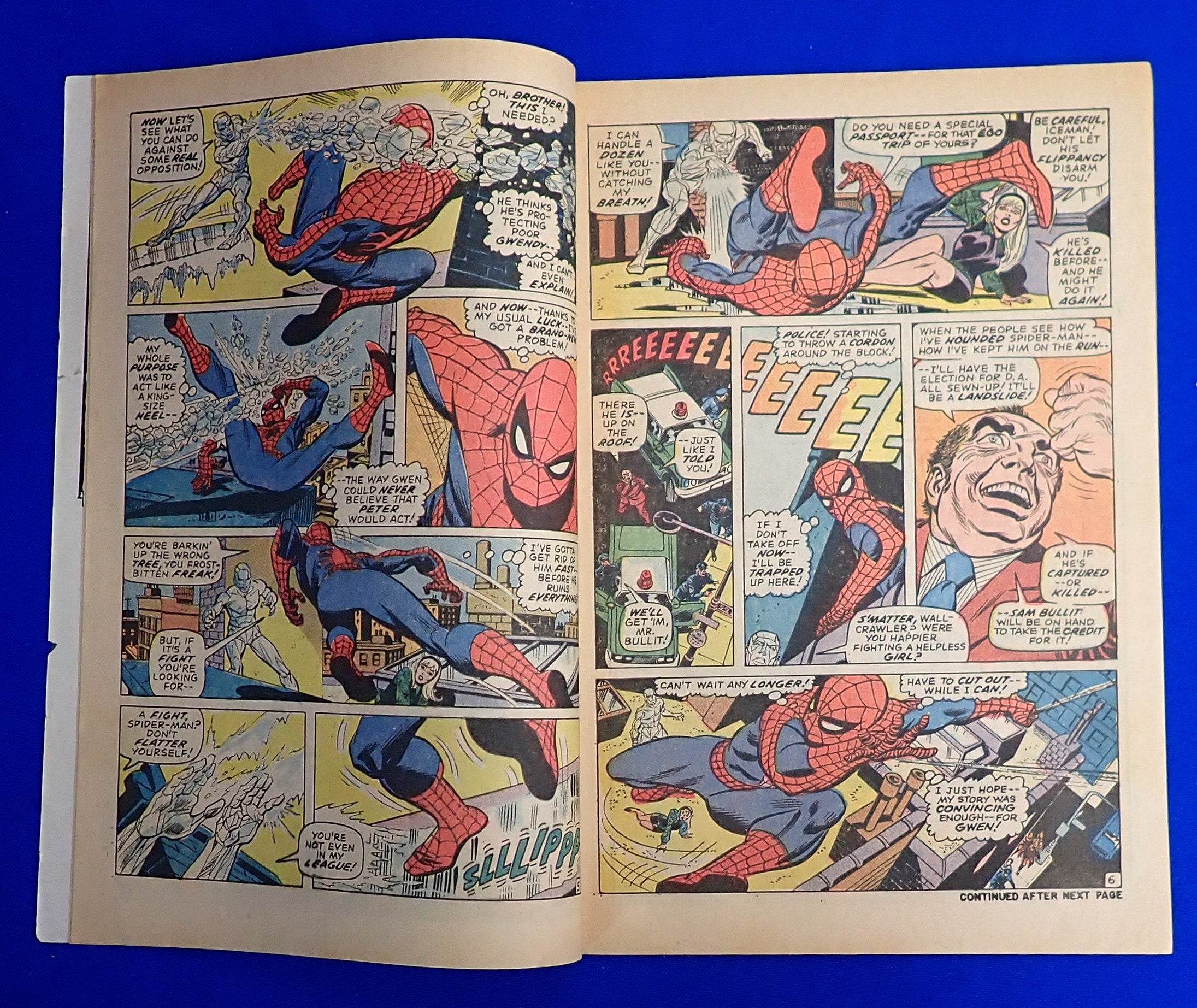 Amazing Spider-Man #92 (1971) - GD+ (2.5) - 1st Battle of Spider-man & Iceman
