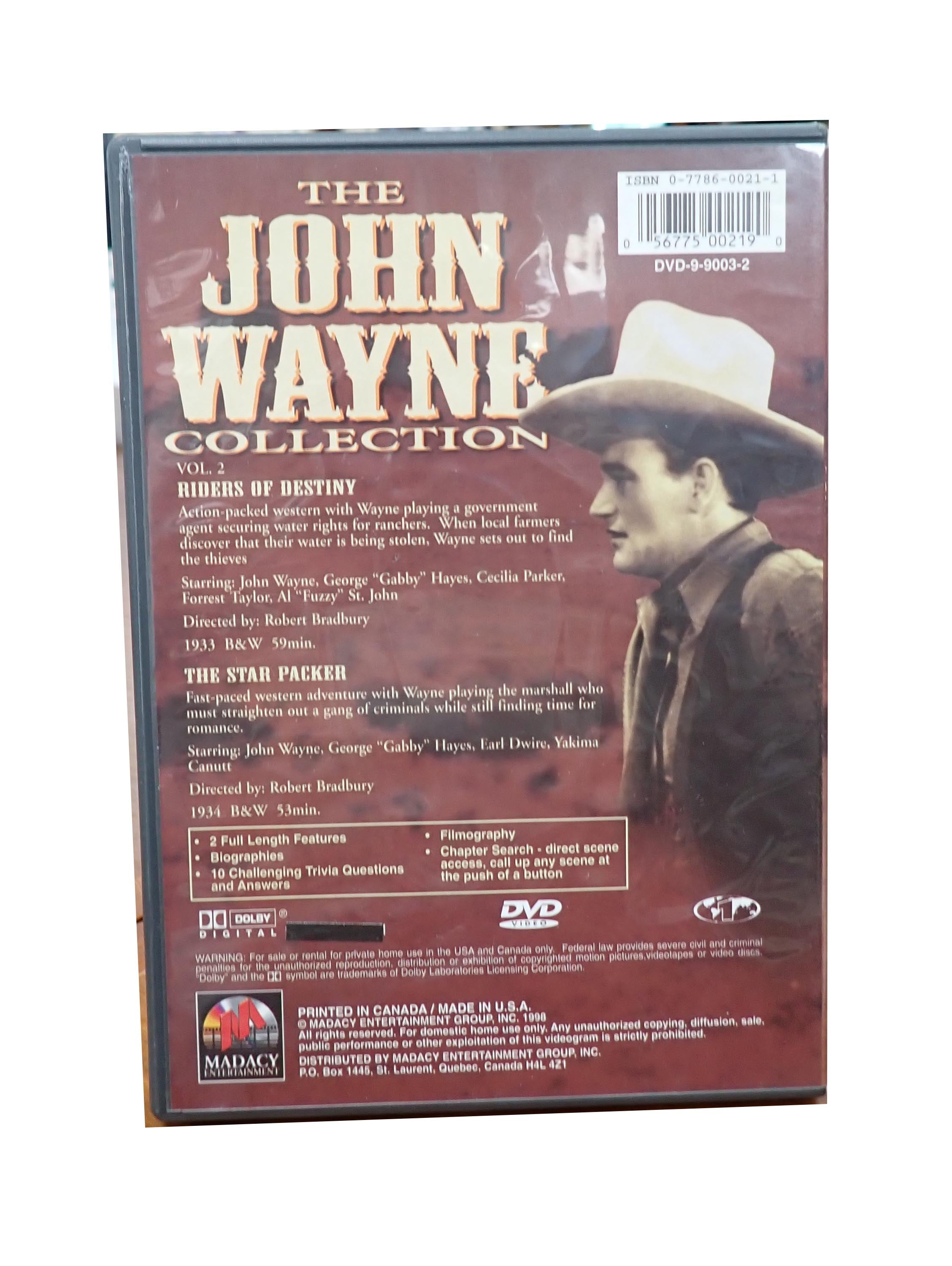 The John Wayne Collection 5 Pack - [DVD]