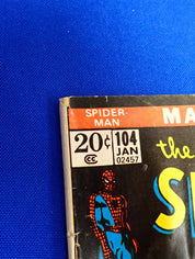Amazing Spider-Man #104 (1972) - GD/GD+ (2.0-2.5) - Bronze Age Issue