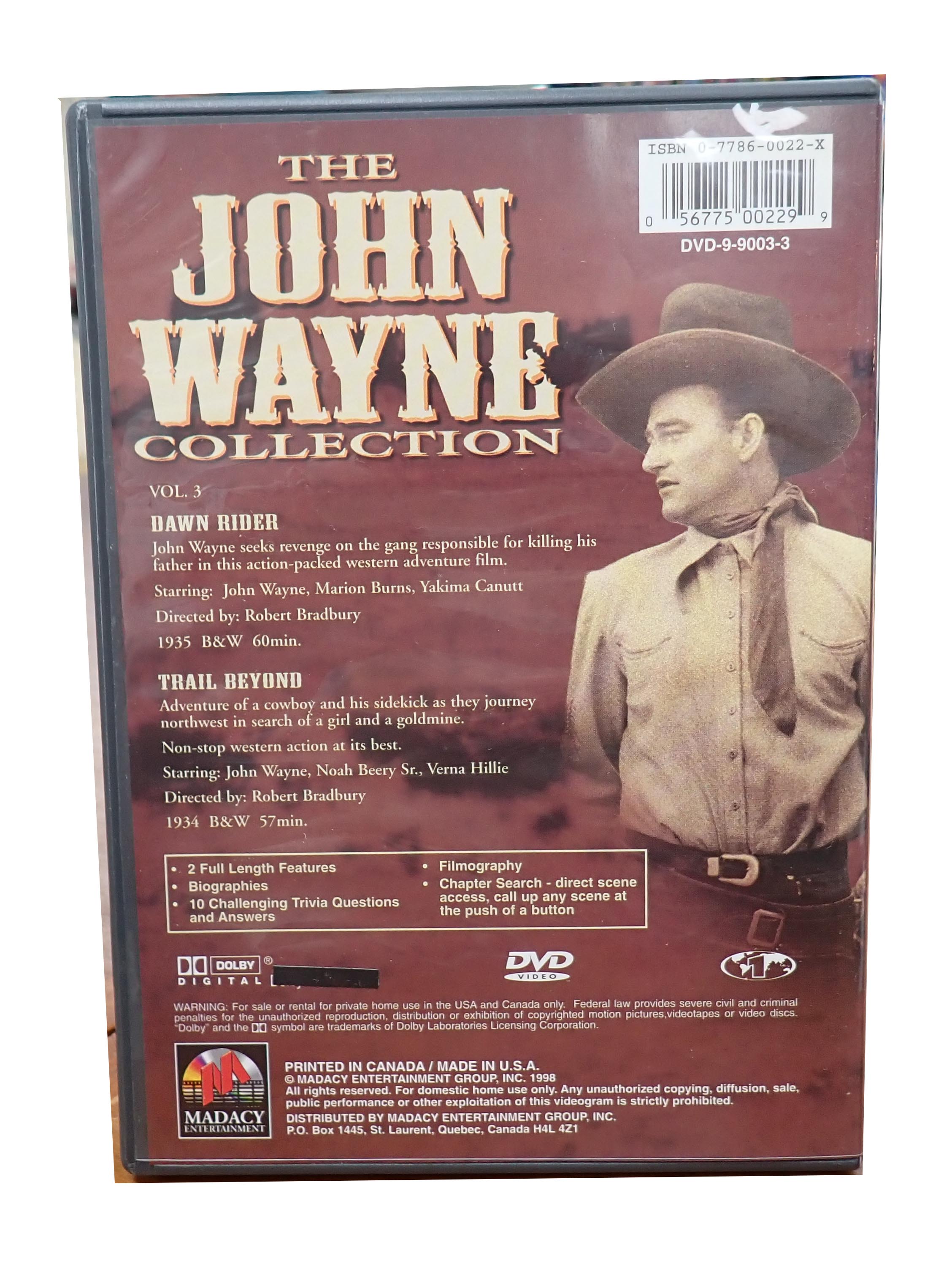 The John Wayne Collection 5 Pack - [DVD]