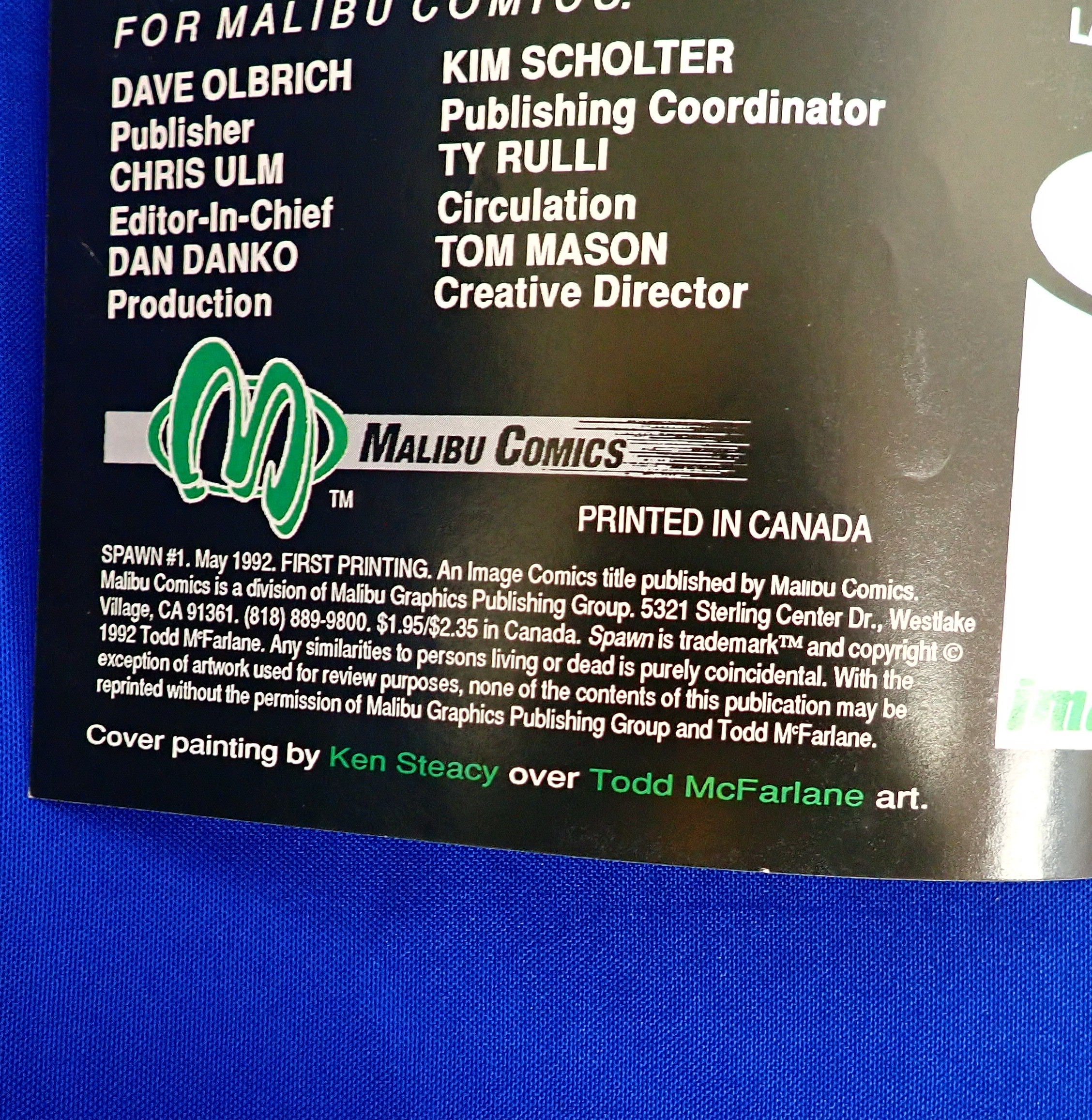 Spawn #1 (1992) - FN/FN+ (6.0-6.5) - 1st Spawn & Others