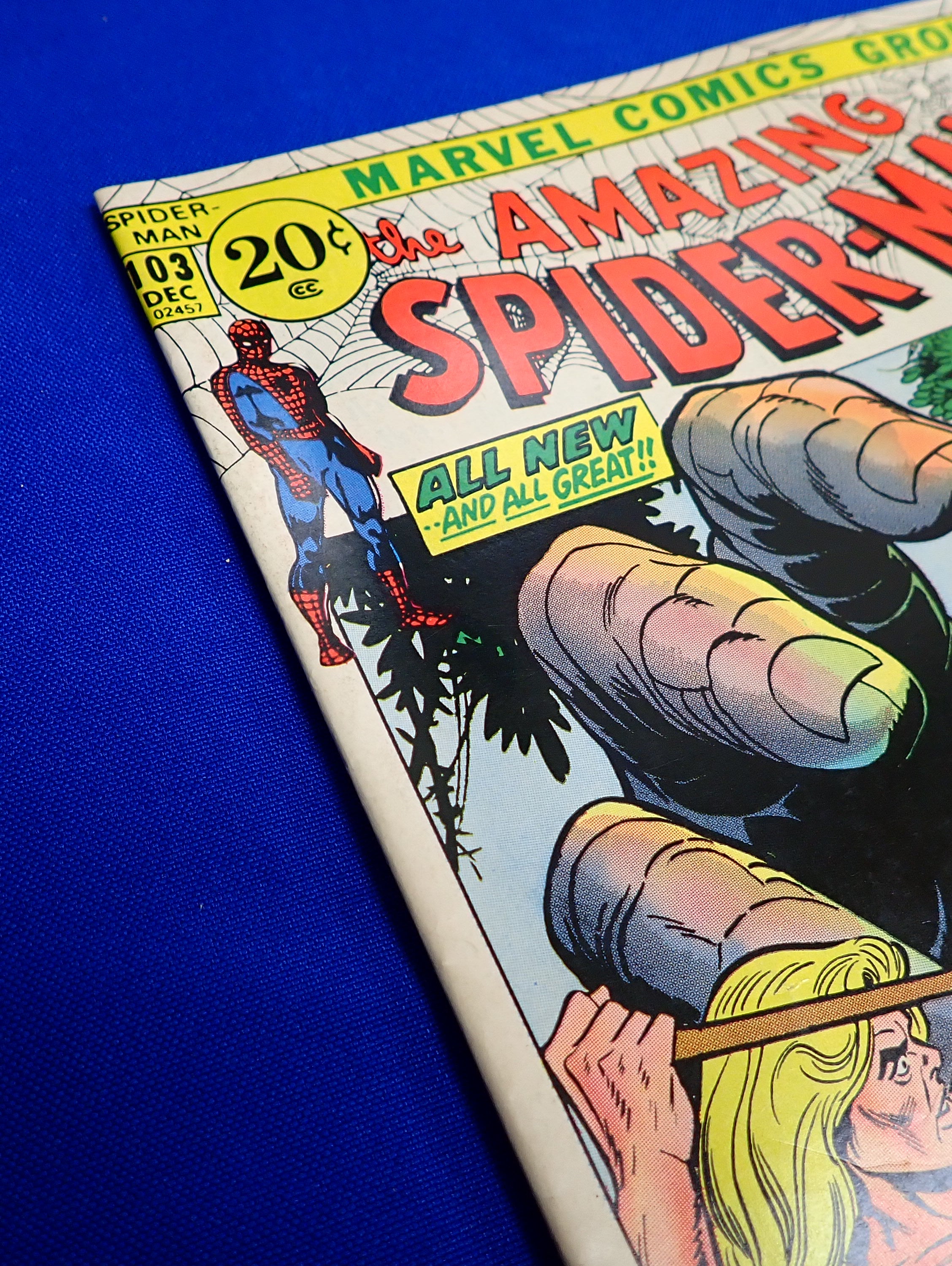 Amazing Spider-Man #103 (1971) - FN/FN- (5.5-6.0) - 1st App. Gog
