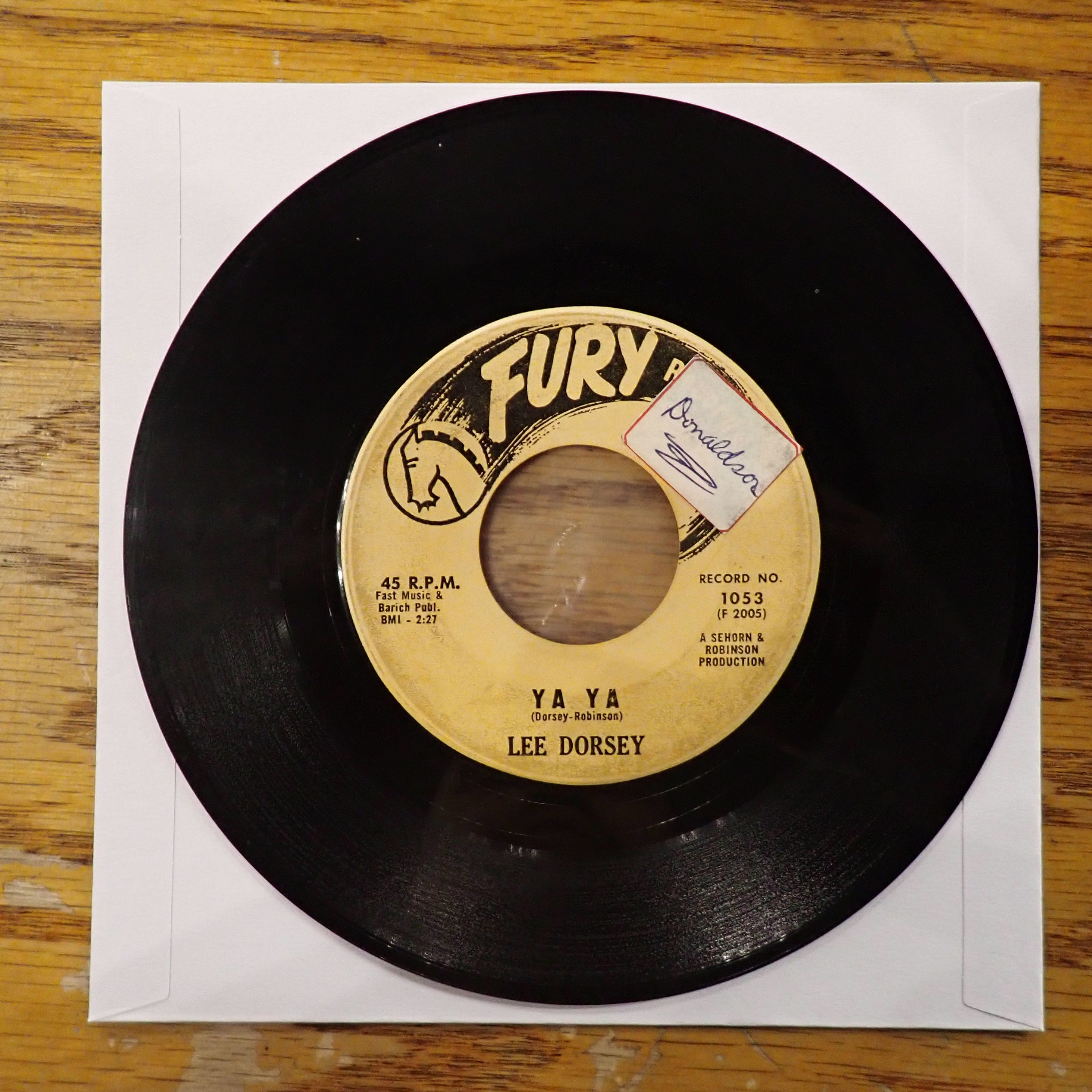Lee Dorsey - Ya Ya/Give Me You