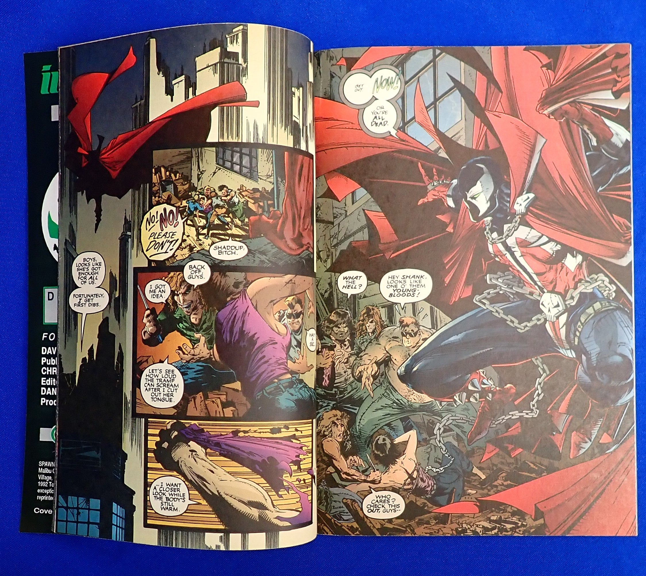 Spawn #1 (1992) - VF (8.0) - Signed by Todd McFarlane (No COA)