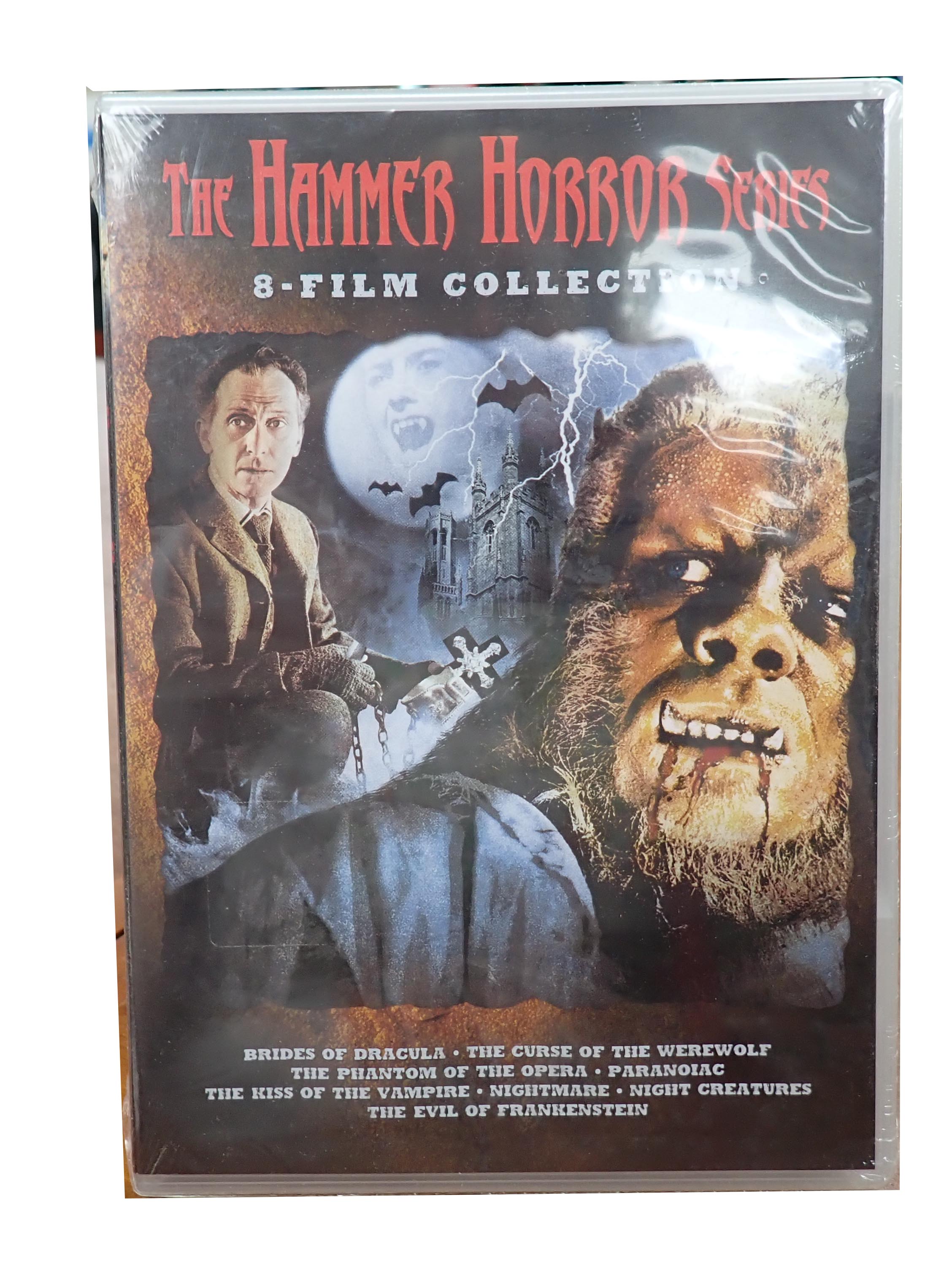 The Hammer Horror Series 8 Film Collection - [DVD] (Sealed)