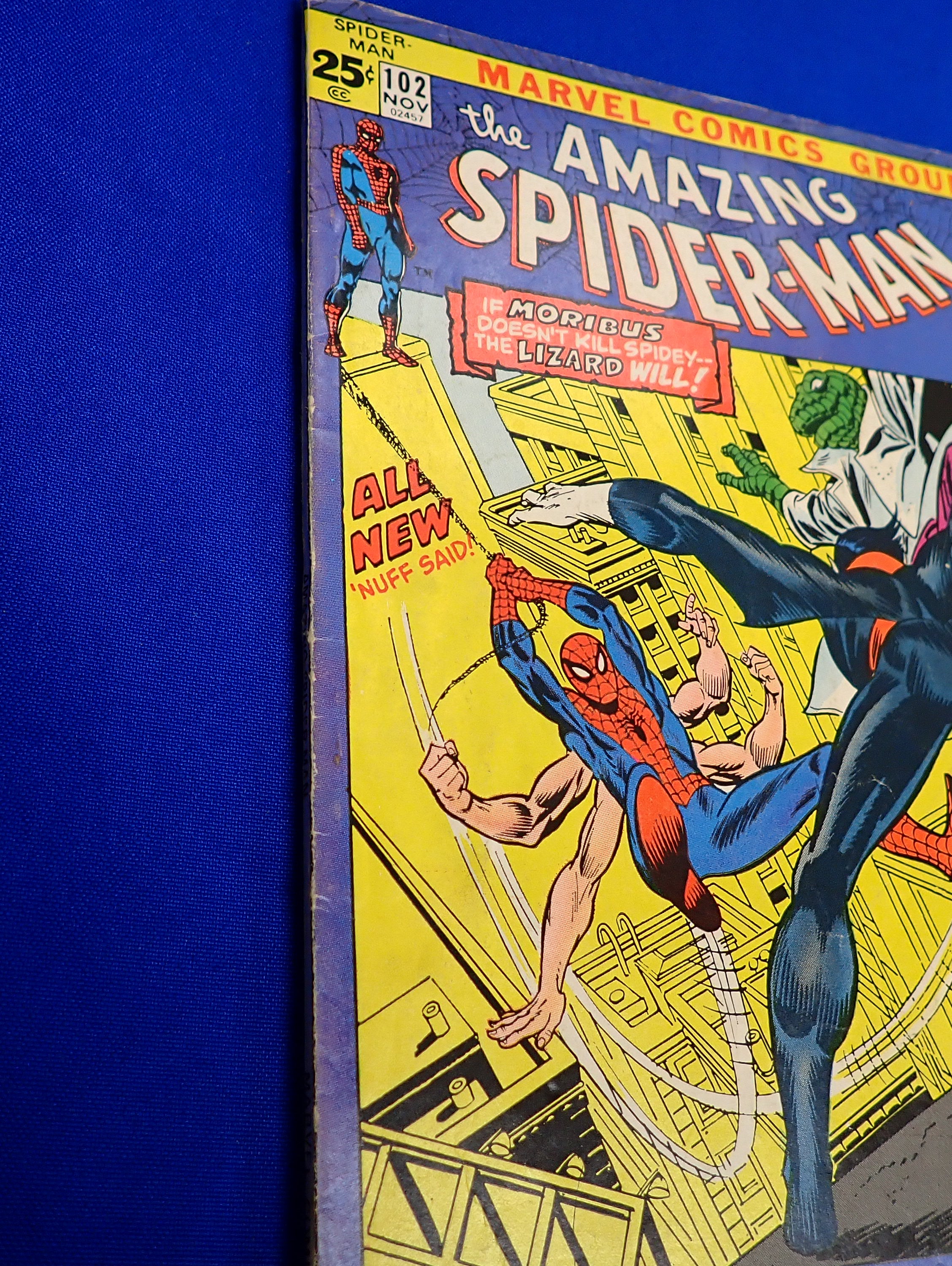 Amazing Spider-Man #102 (1971) - GD/VG- (3.0-3.5) - 2nd App. & Origin Morbius