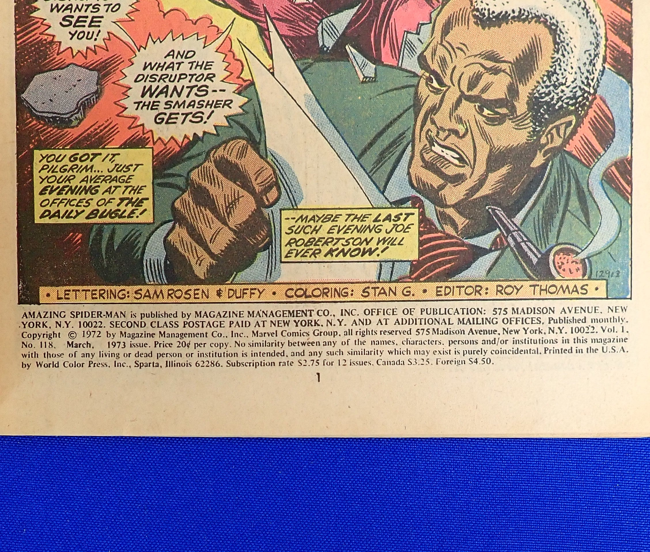 Amazing Spider-Man #118 (1973) - VG/FN- (5.0-5.5) - Bronze Age Issue