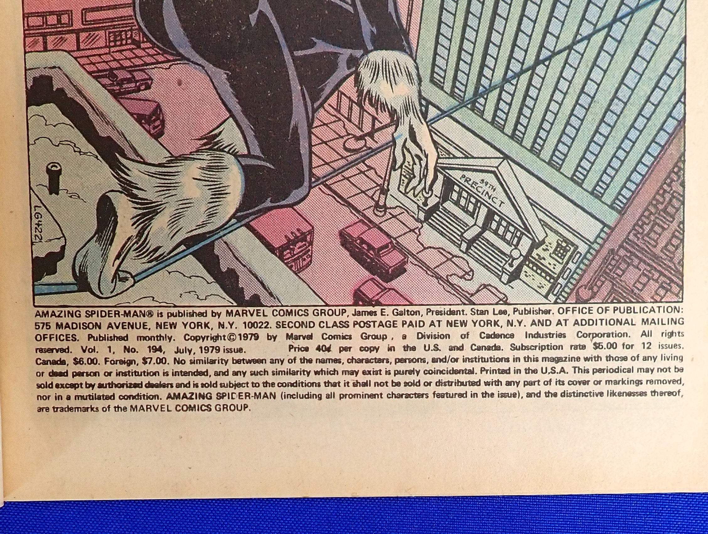 Amazing Spider-Man #194 (1979) - FN/VF- (7.0-7.5) - 1st App. of Black Cat