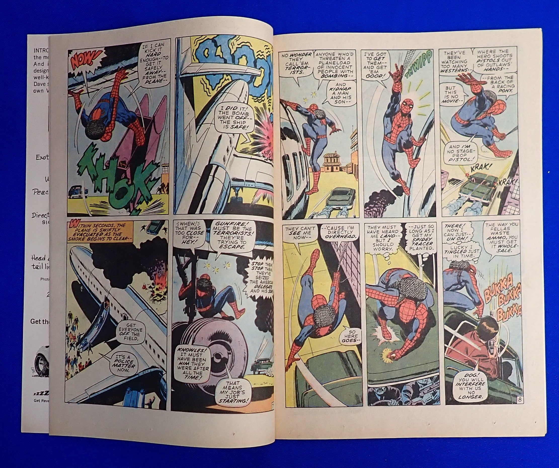 Amazing Spider-Man #95 (1971) - VF/VF+ (8.0-8.5) - Spider-Man Visits London