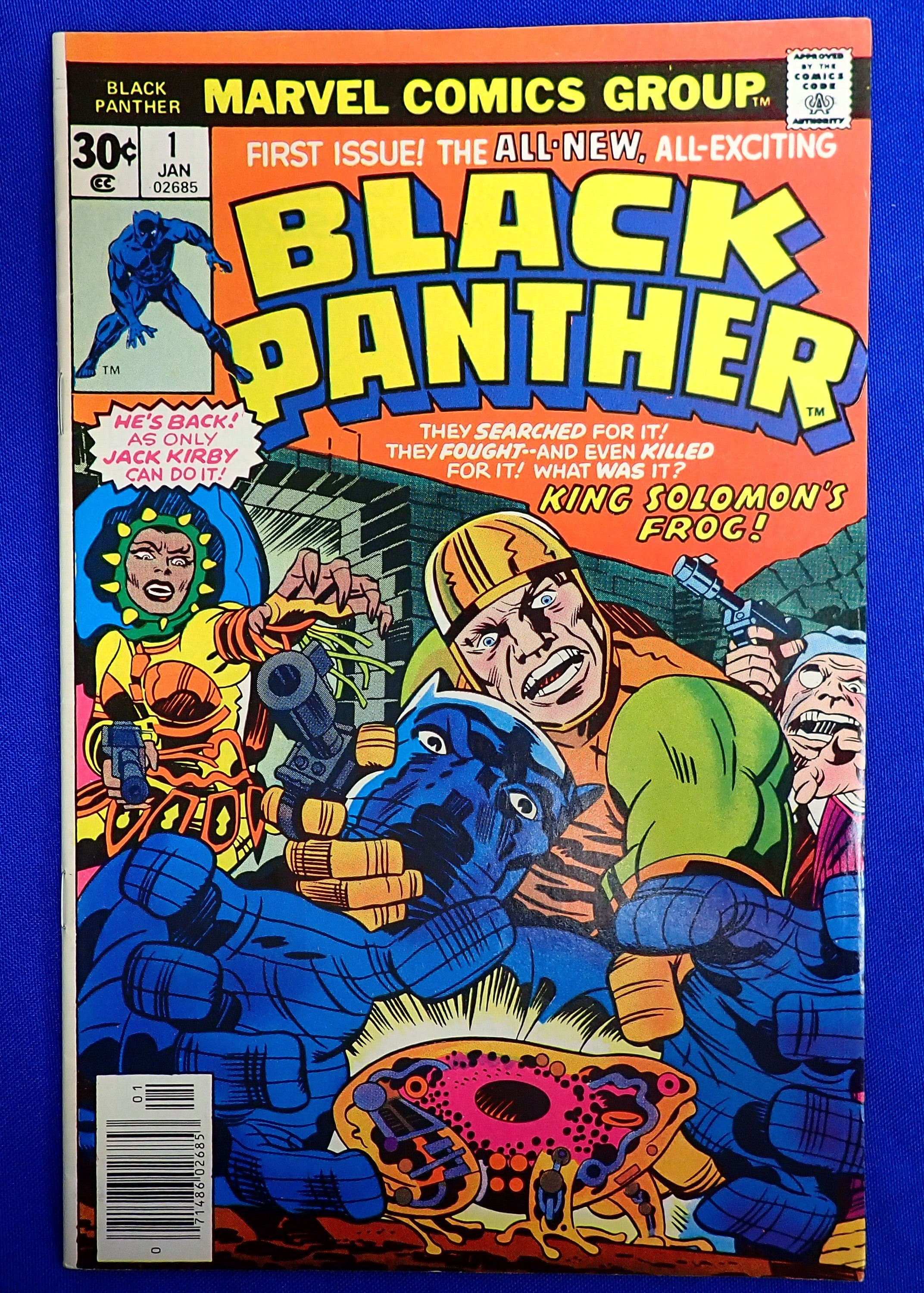 Black Panther #1 (1977) - VF/VF+ (8.0-8.5) - 1st Ongoing BP Series