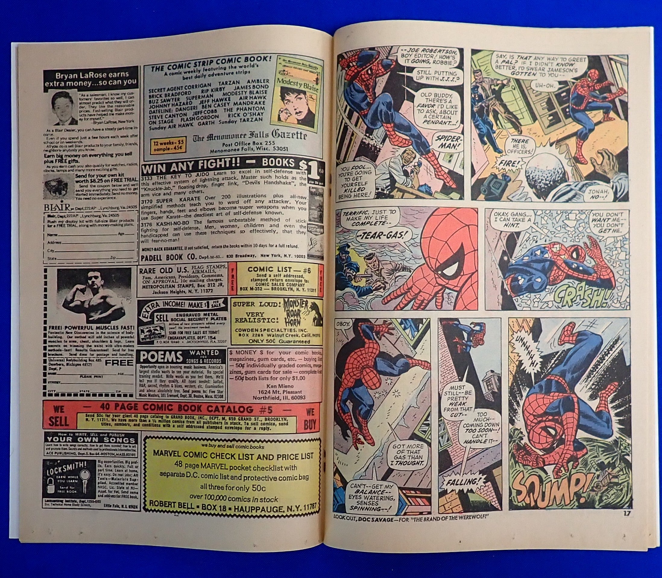 Amazing Spider-Man #125 (1973) - VF+ (8.5) - 2nd App. & Origin of Man-Wolf