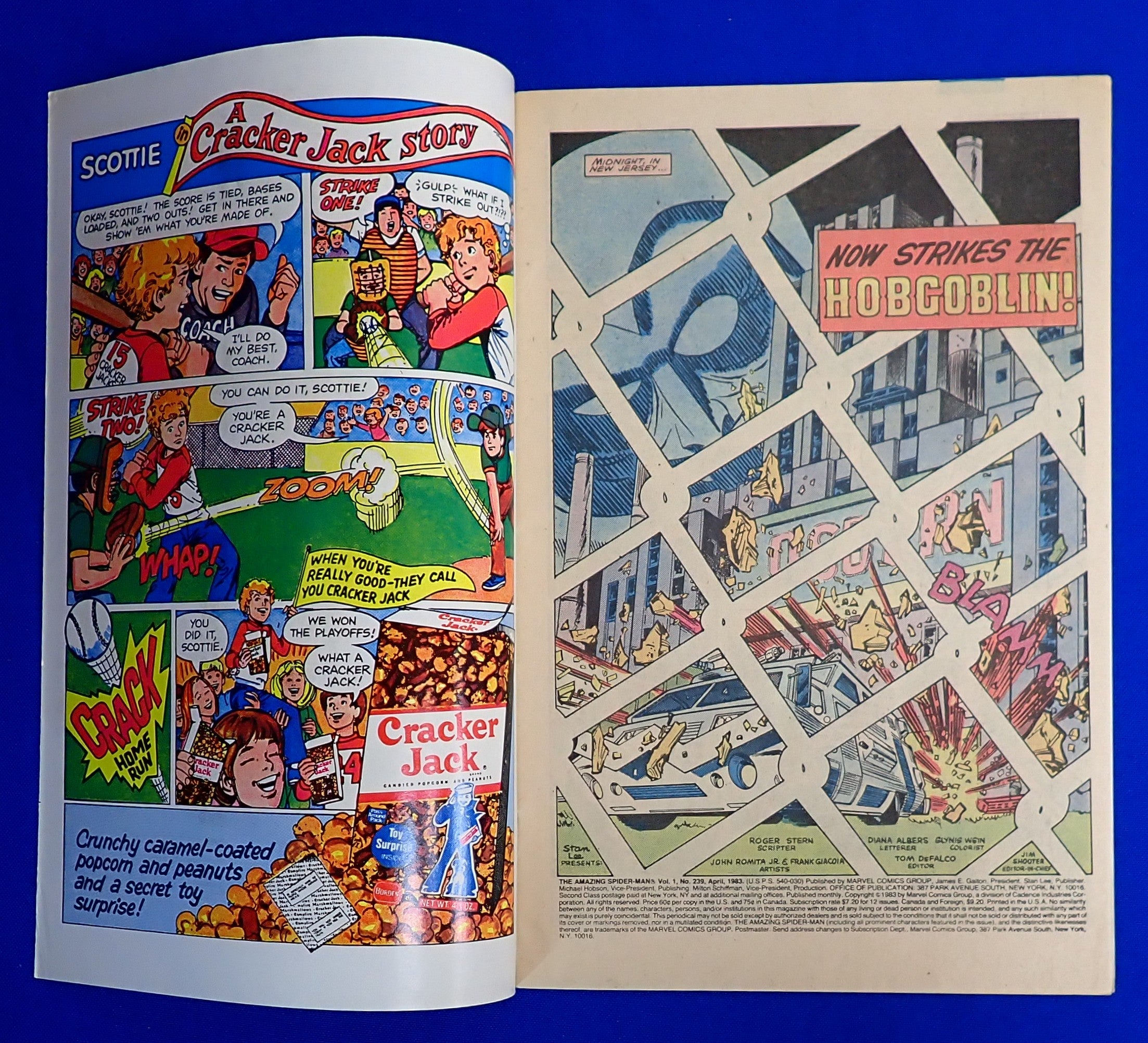 Amazing Spider-Man #239 (1983) - FN/VF- (7.0-7.5) - 2nd App. Hobgoblin