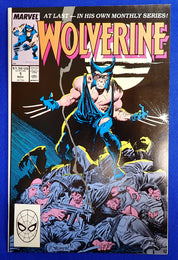 Wolverine #1 (1988) - VF/NM (9.0) - 1st Ongoing Solo Series
