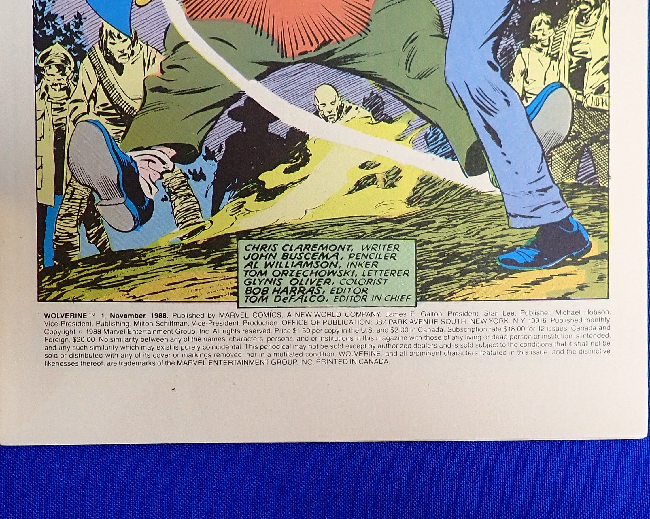 Wolverine #1 (1988) - VF/NM (9.0) - 1st Ongoing Solo Series