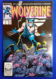 Wolverine #1 (1988) - NM- (9.2) - 1st Ongoing Solo Series