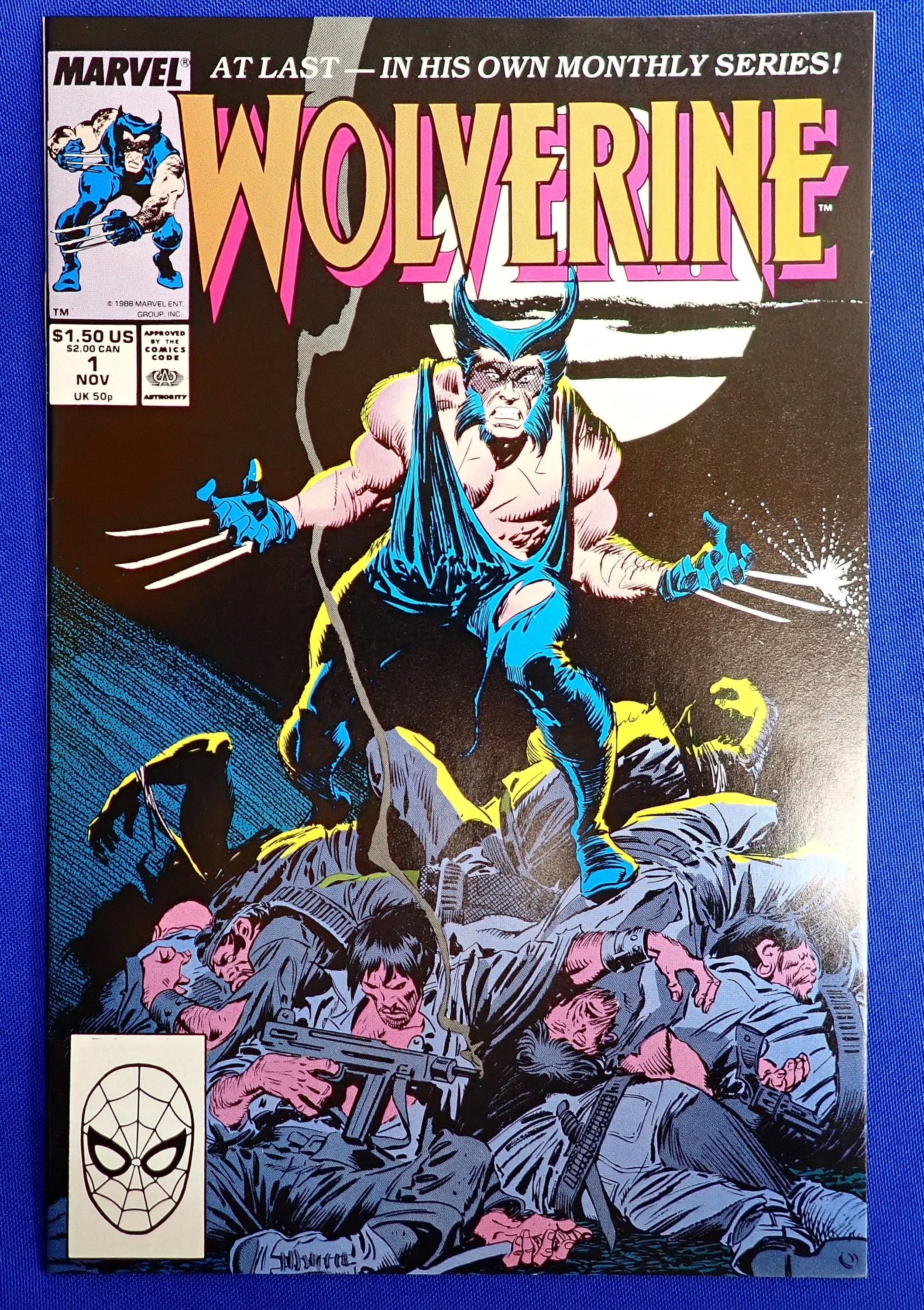 Wolverine #1 (1988) - NM- (9.2) - 1st Ongoing Solo Series