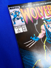 Wolverine #1 (1988) - NM- (9.2) - 1st Ongoing Solo Series