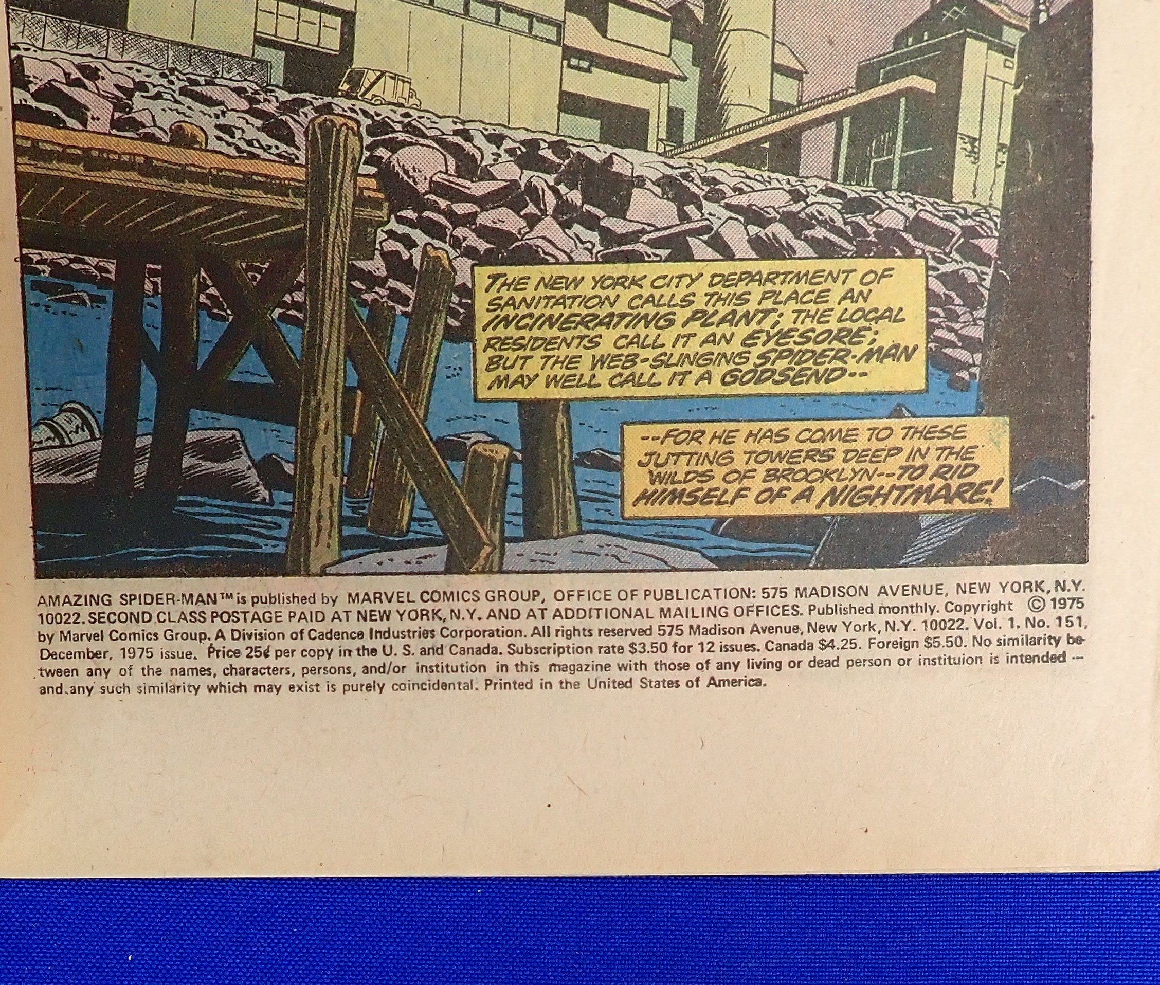 Amazing Spider-Man #151 (1975) - VG/FN (5.0) - Iconic John Romita Sr. Cover