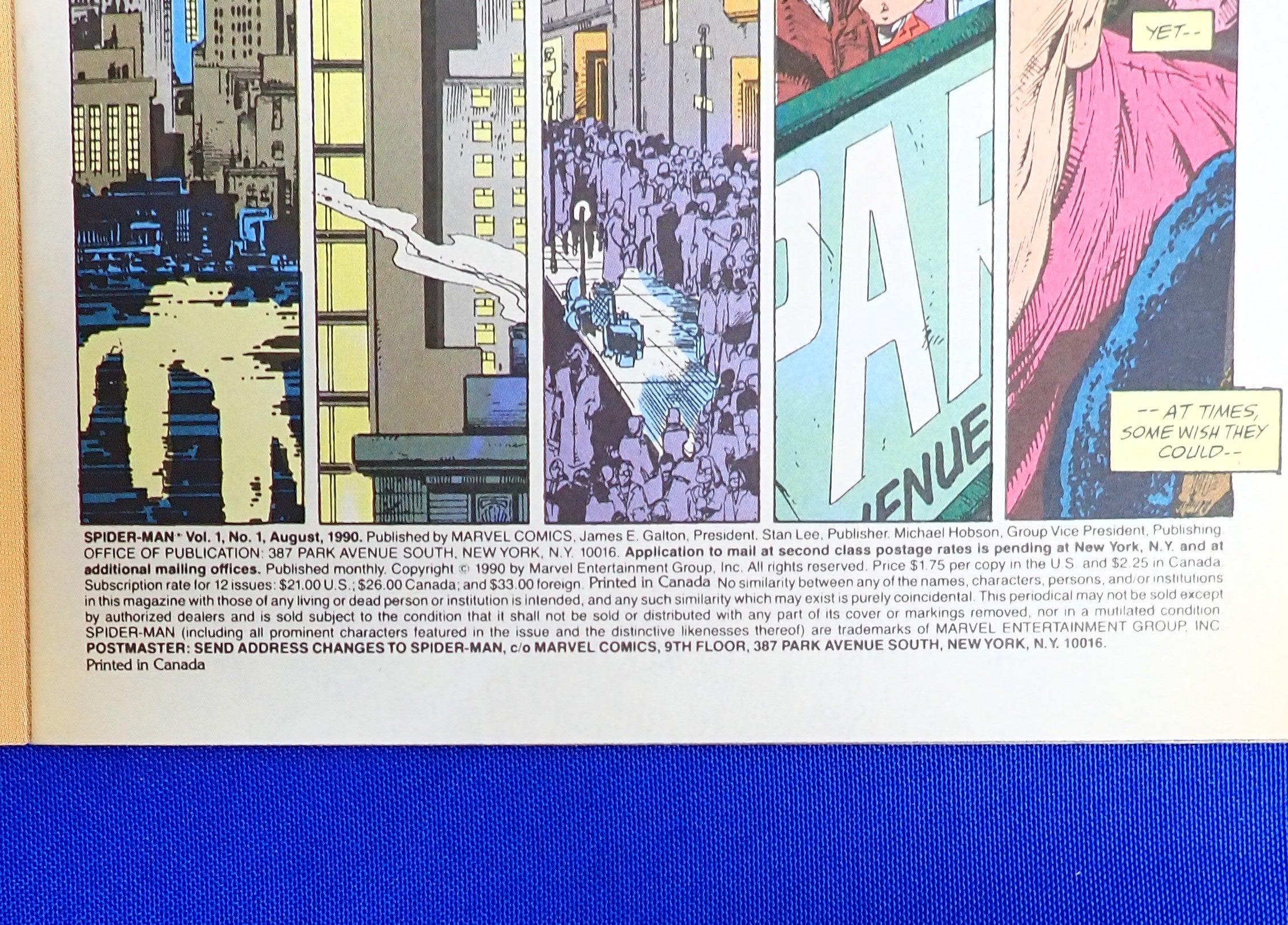 Spider-Man #1 (1990) - NM+ (9.4+) - Signed, Red Stamp Edition (No COA)