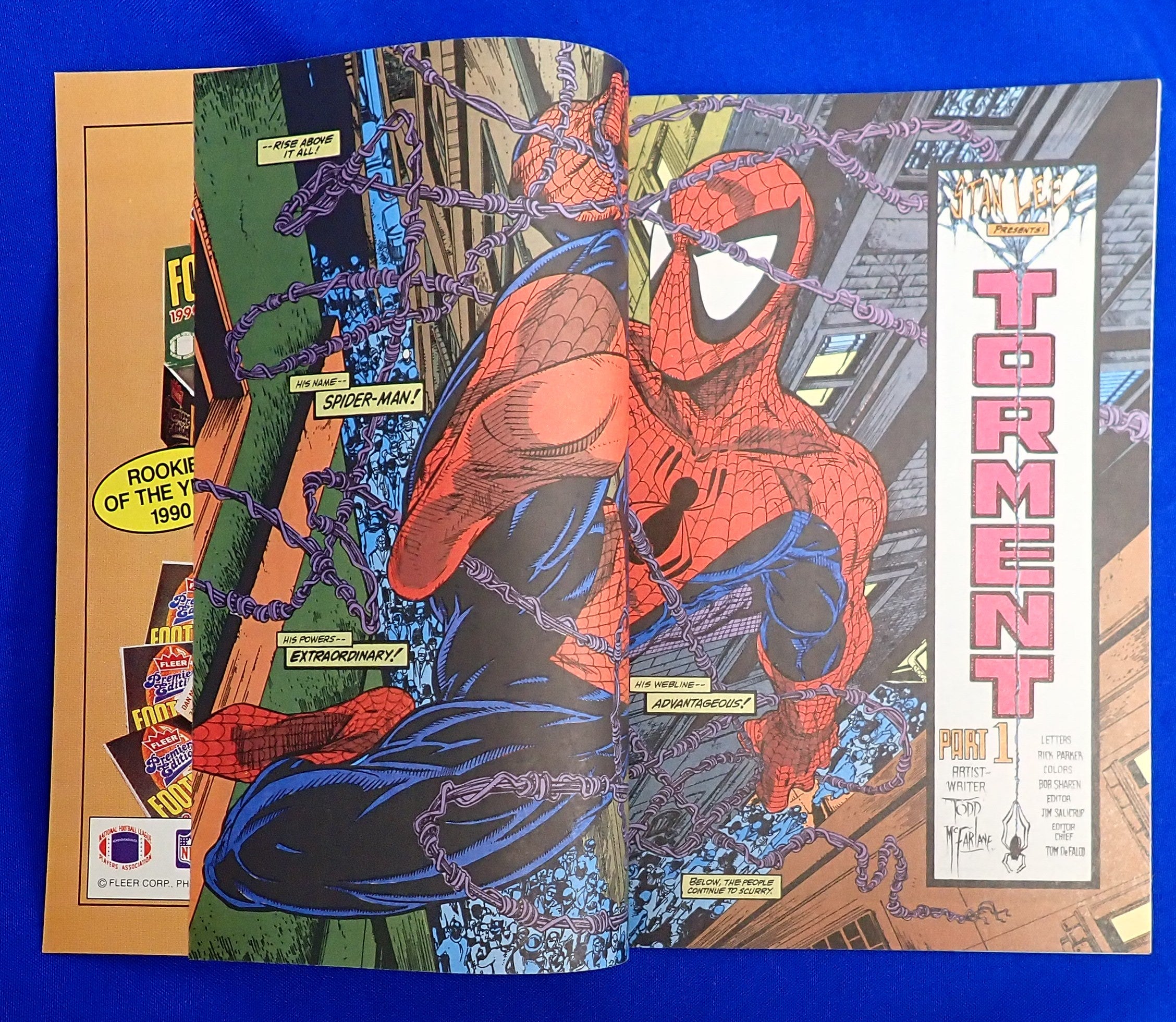 Spider-Man #1 (1990) - NM+ (9.4+) - 2nd Printing Gold Cover