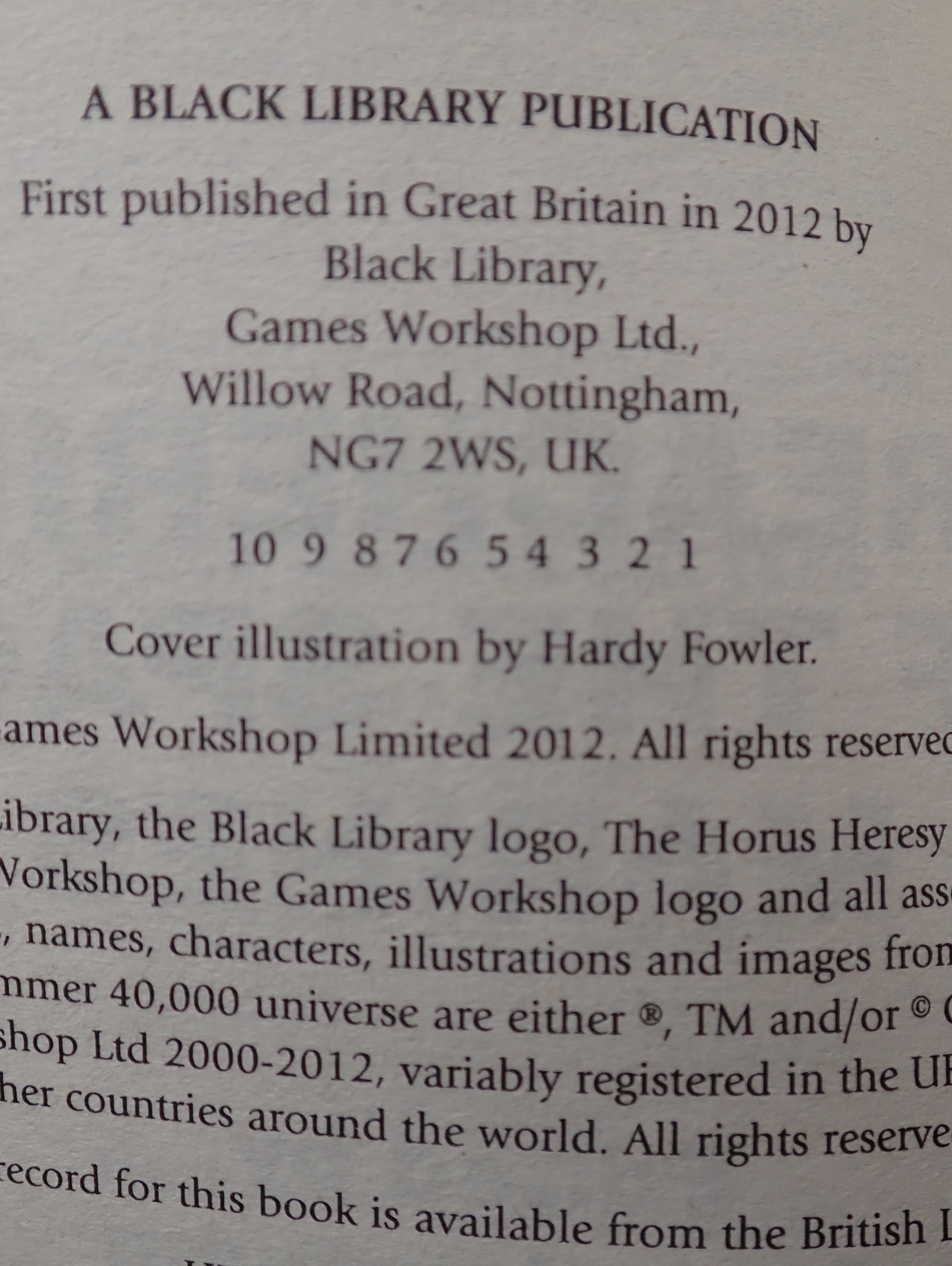 Warhammer - Treacheries of the Space Marines (MMPB)