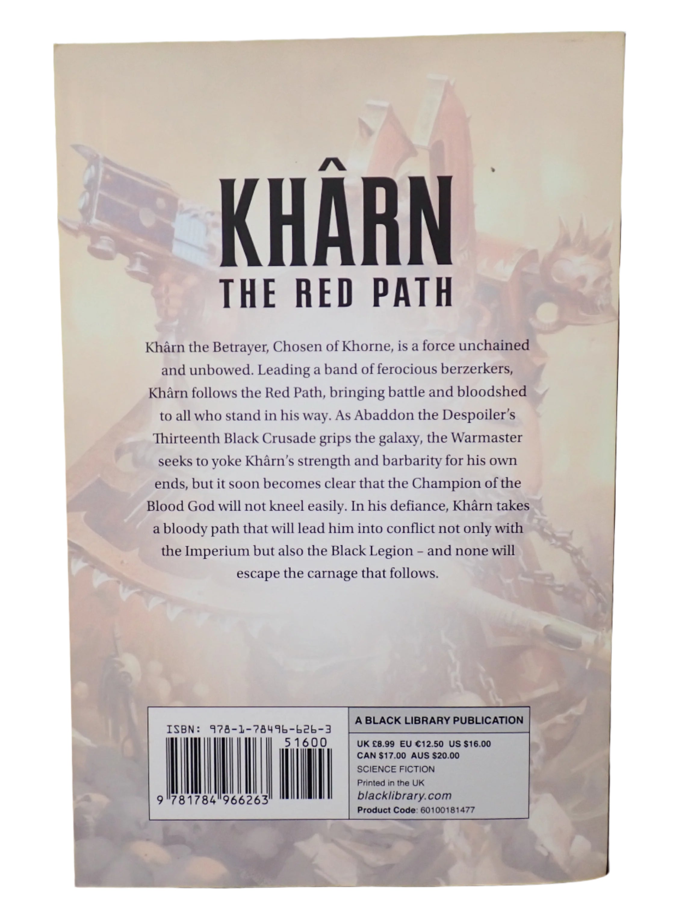 Warhammer - Khârn: The Red Path (TPB)